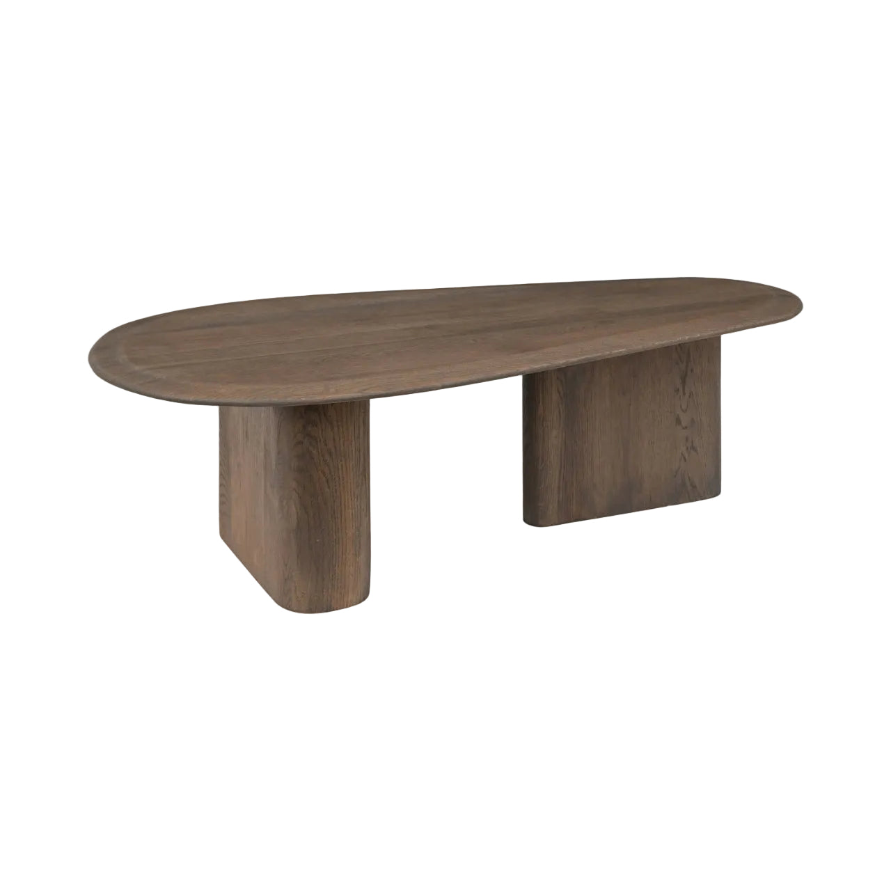 CASTELLO Coffee Table Set in Brown with Marble Top