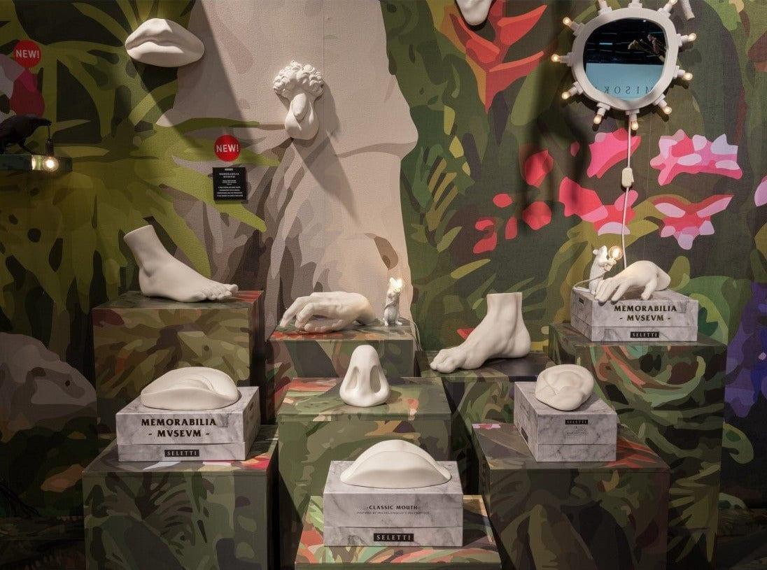 Dekoracja MEMORABILIA MVSEVM FEMALE HAND biały Seletti Eye on Design