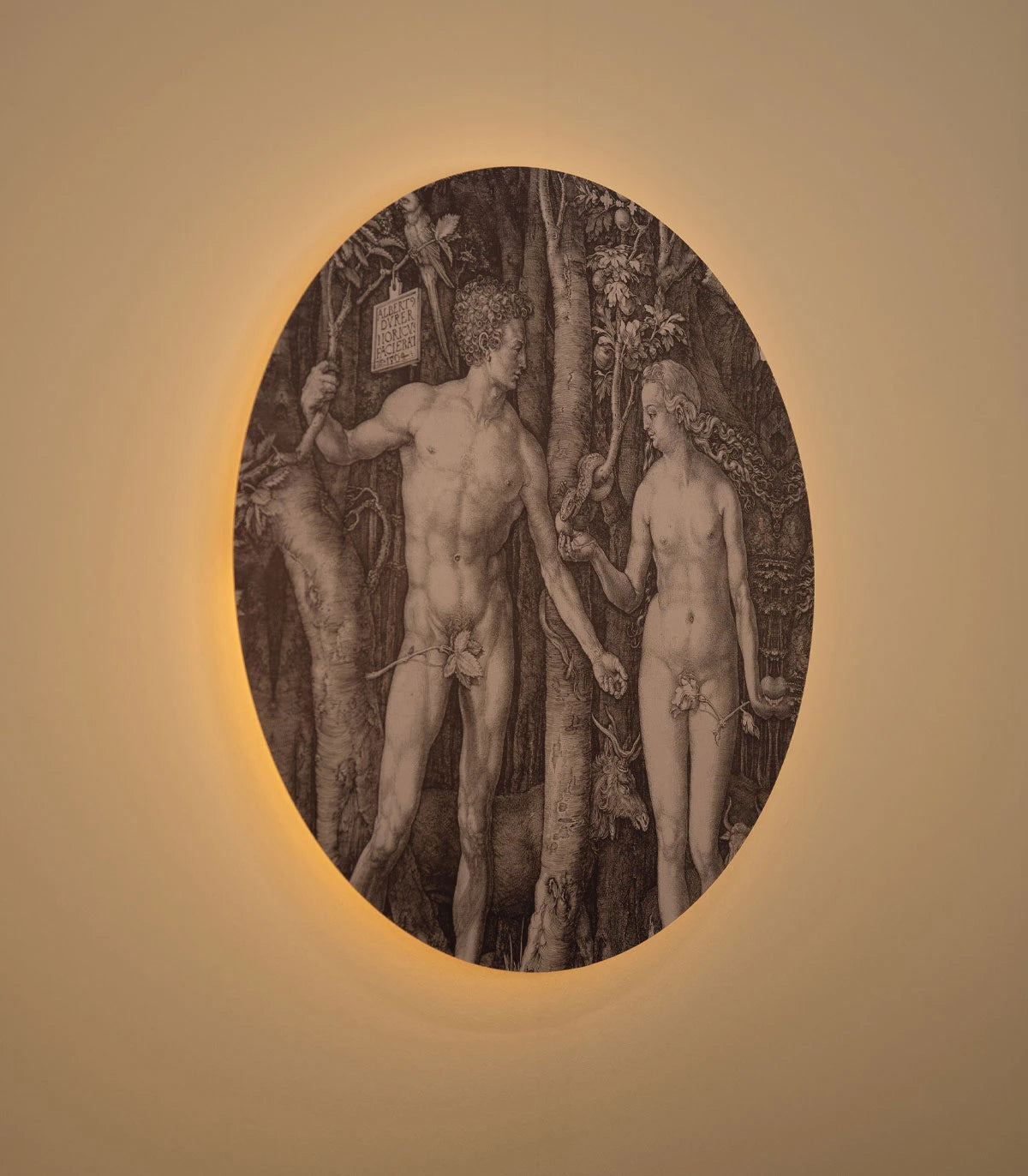 Lampa ścienna DOTS LIGHTING - FORBIDDEN FRUIT szary