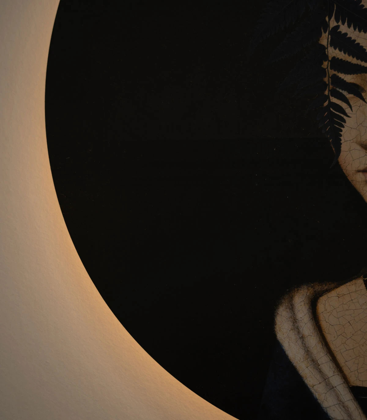 Lampa ścienna DOTS LIGHTING - LADY FERN ciemnobrązowy