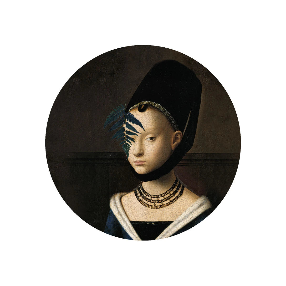 Lampa ścienna DOTS LIGHTING - LADY FERN ciemnobrązowy