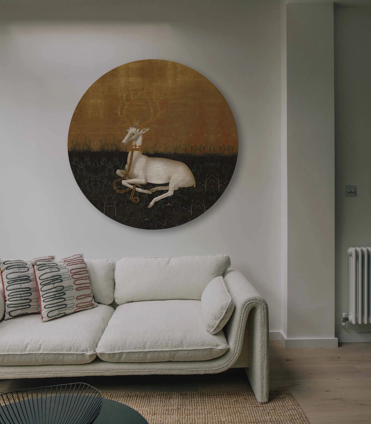 DOTS LIGHTING Wall Lamp - MAJESTIC REST Gold with Green