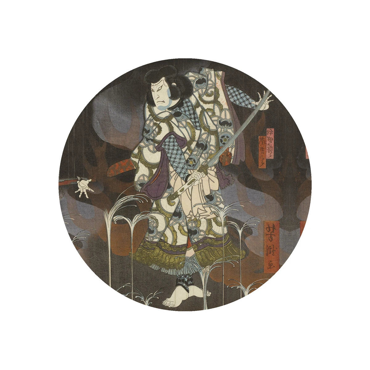 Lampa ścienna DOTS LIGHTING - SHOGUNS SHADOW szary