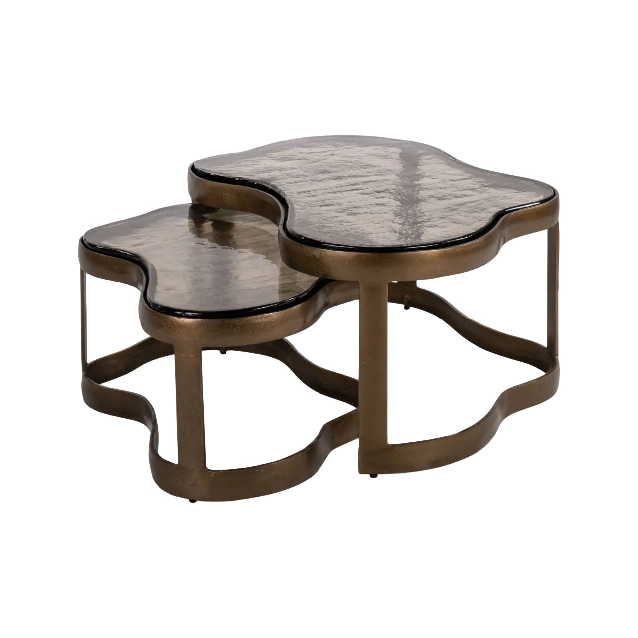 Kaffeetisch-Set FAIRFIELD antikgold