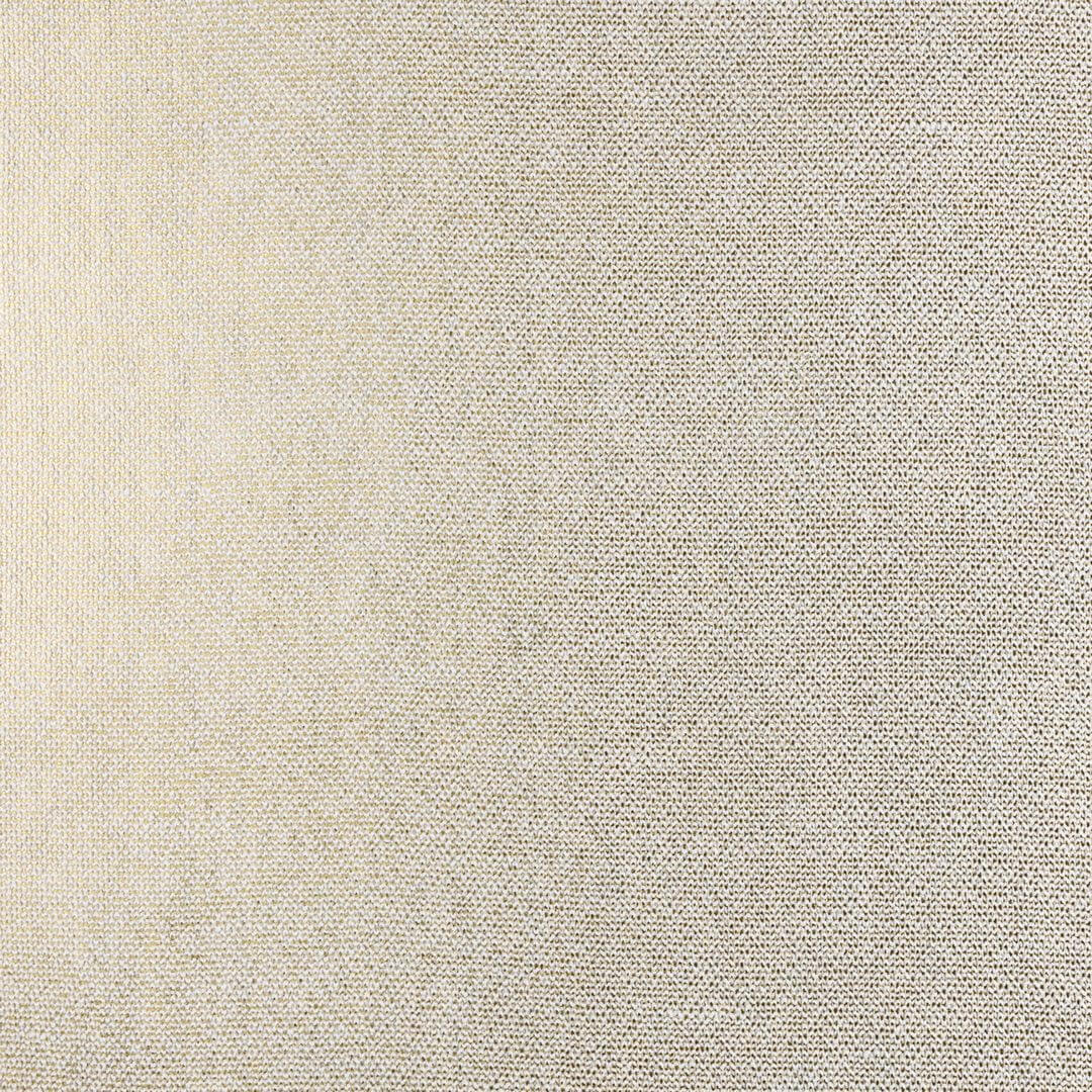 Metallic textured textile wallpaper RADIEUSE - IVORY GOLD ivory