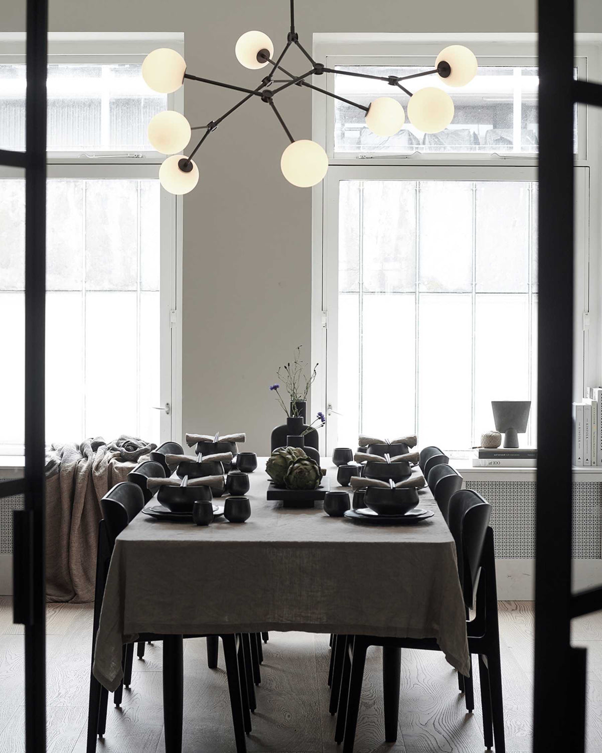 Lampa wisząca DROP BULP szary