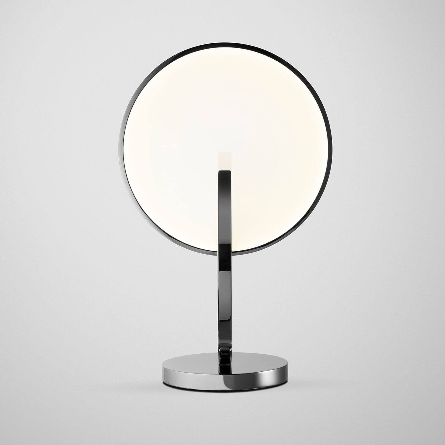 Lampa stołowa ECLIPSE chromowany
