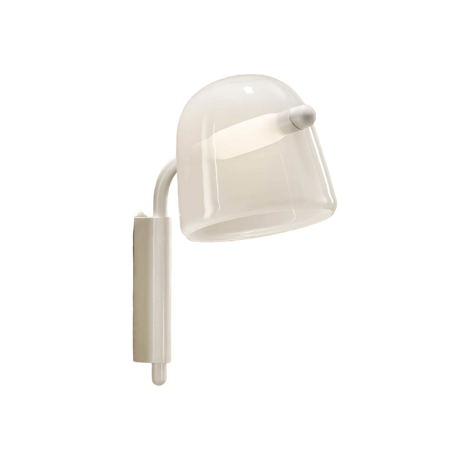 Lampa ścienna MONA kremowa podstawa