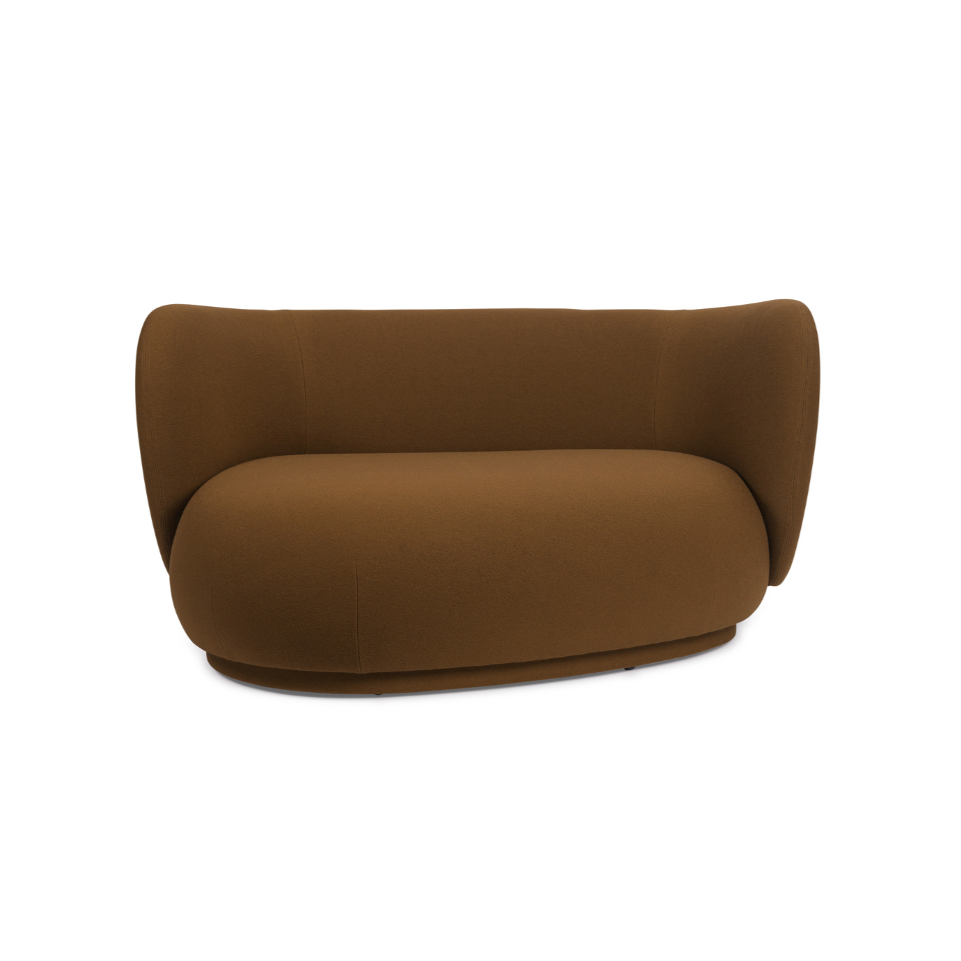 Sofa lewostronna RICO CURVE Tonus karmelowy