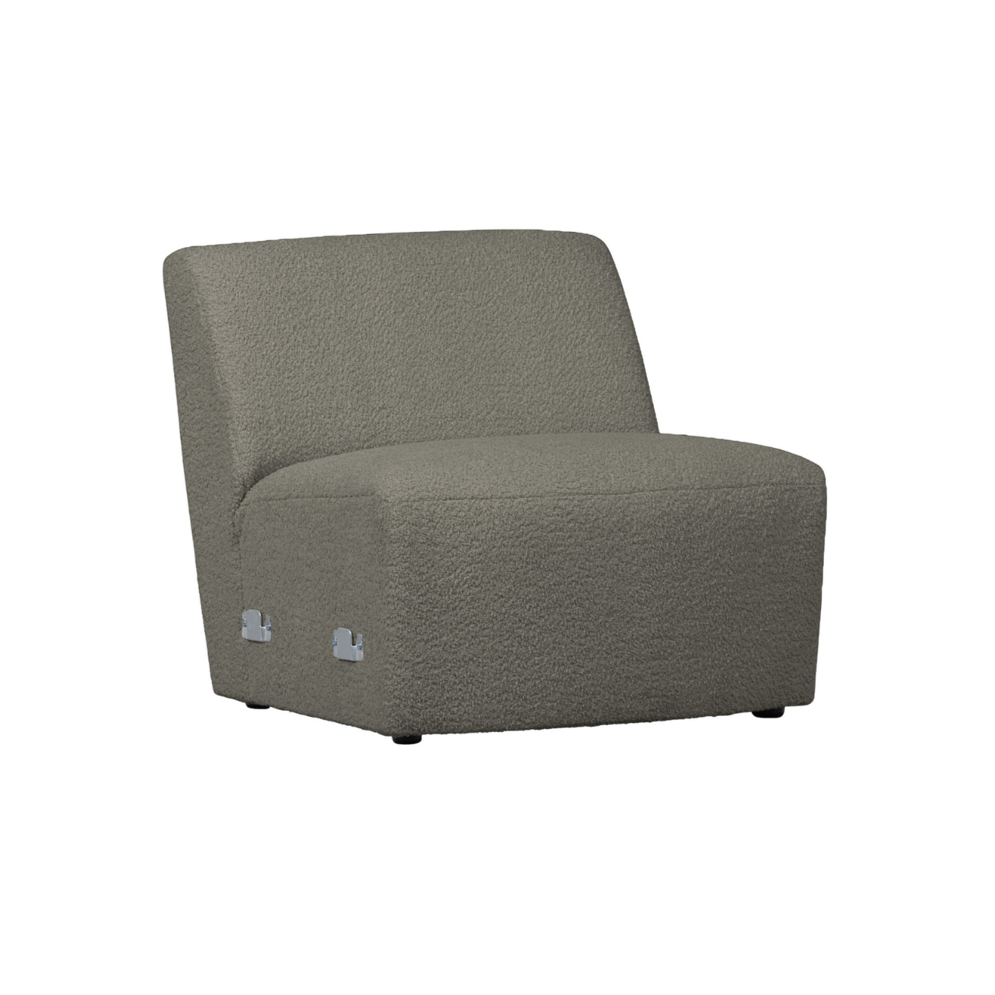 Sofa modułowa COCO - element ciepły zielony boucle