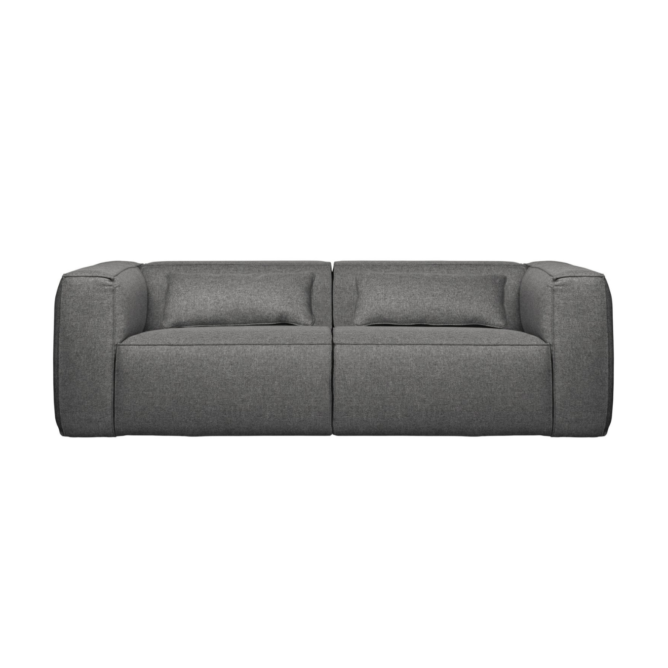 Sofa 3,5-osobowa z poduszkami BEAN szary