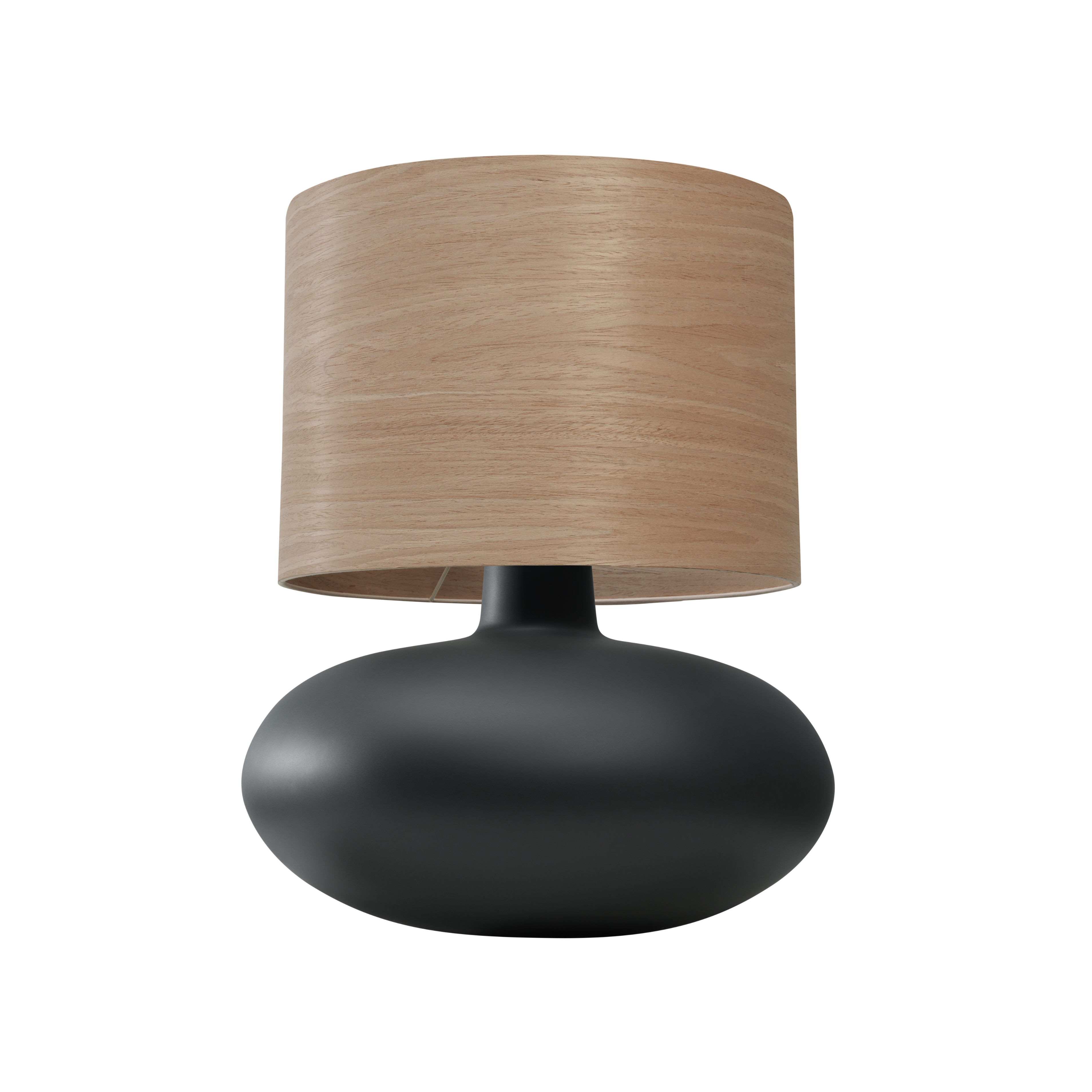 Lampa stołowa SAWA WOOD fornir dębowy