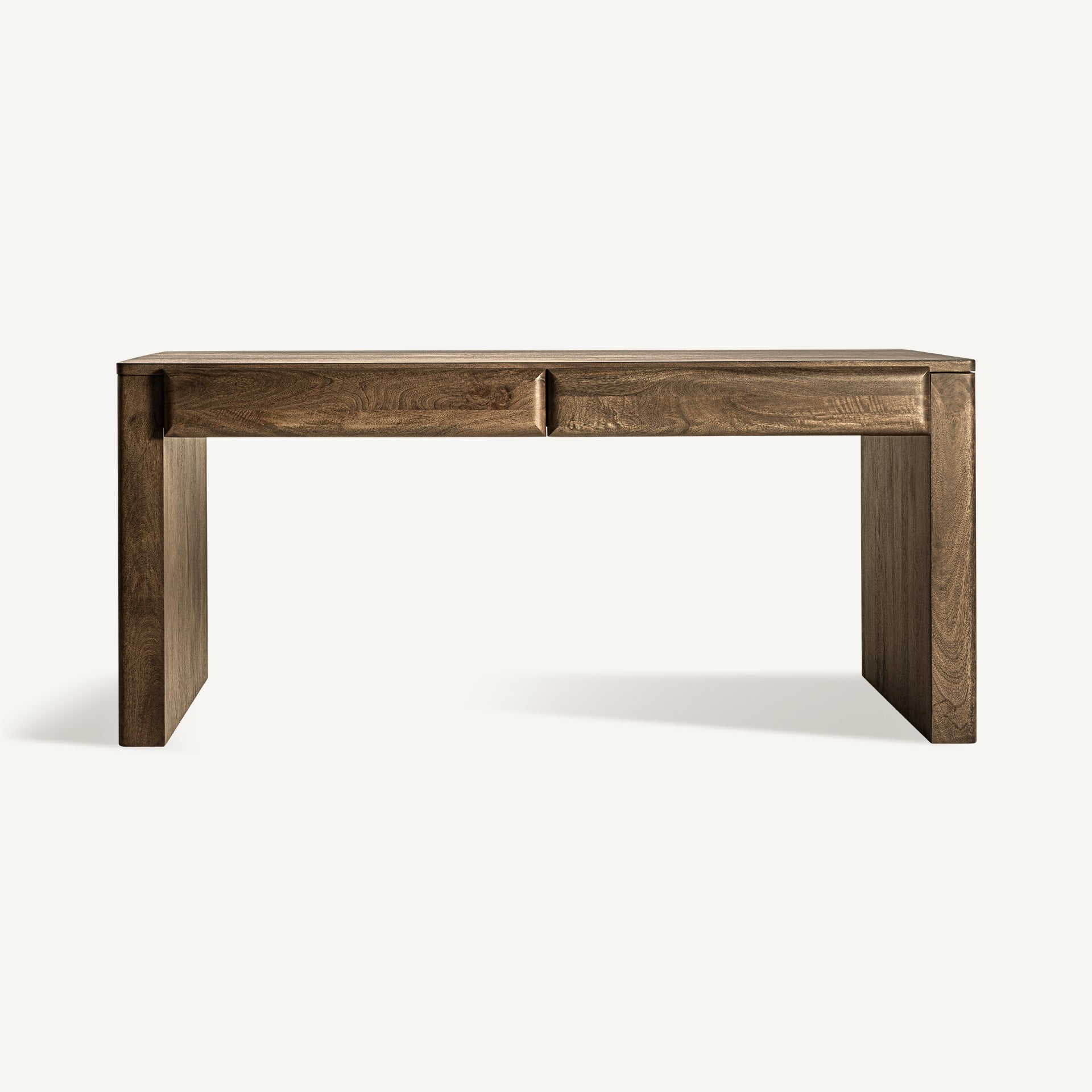 Biurko GIBLES drewno mango do gabinetu – Vical