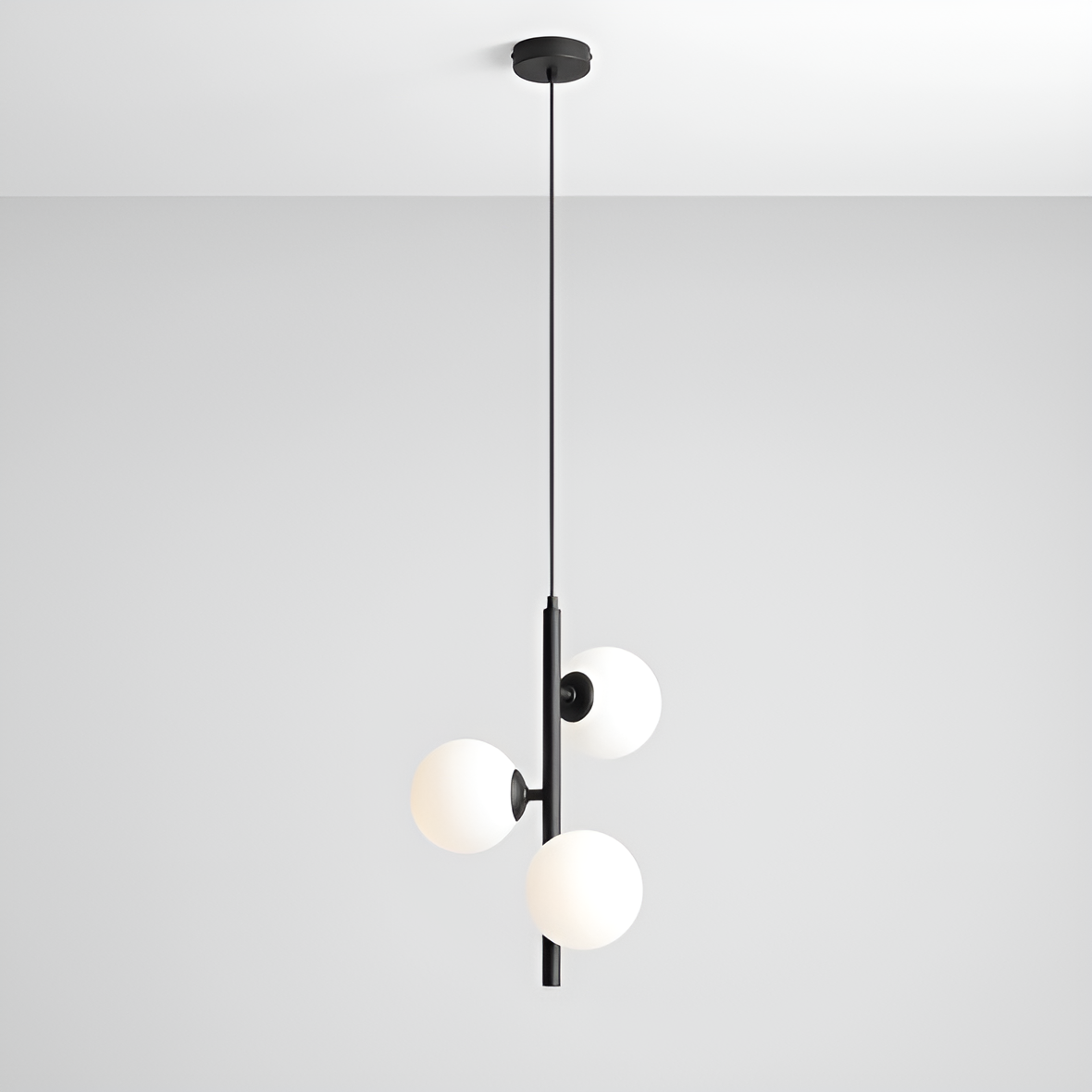 Lampa wisząca FINN TRIO czarny