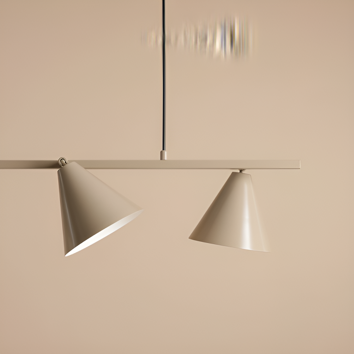 Lampa wisząca FORM QUATRO beżowy