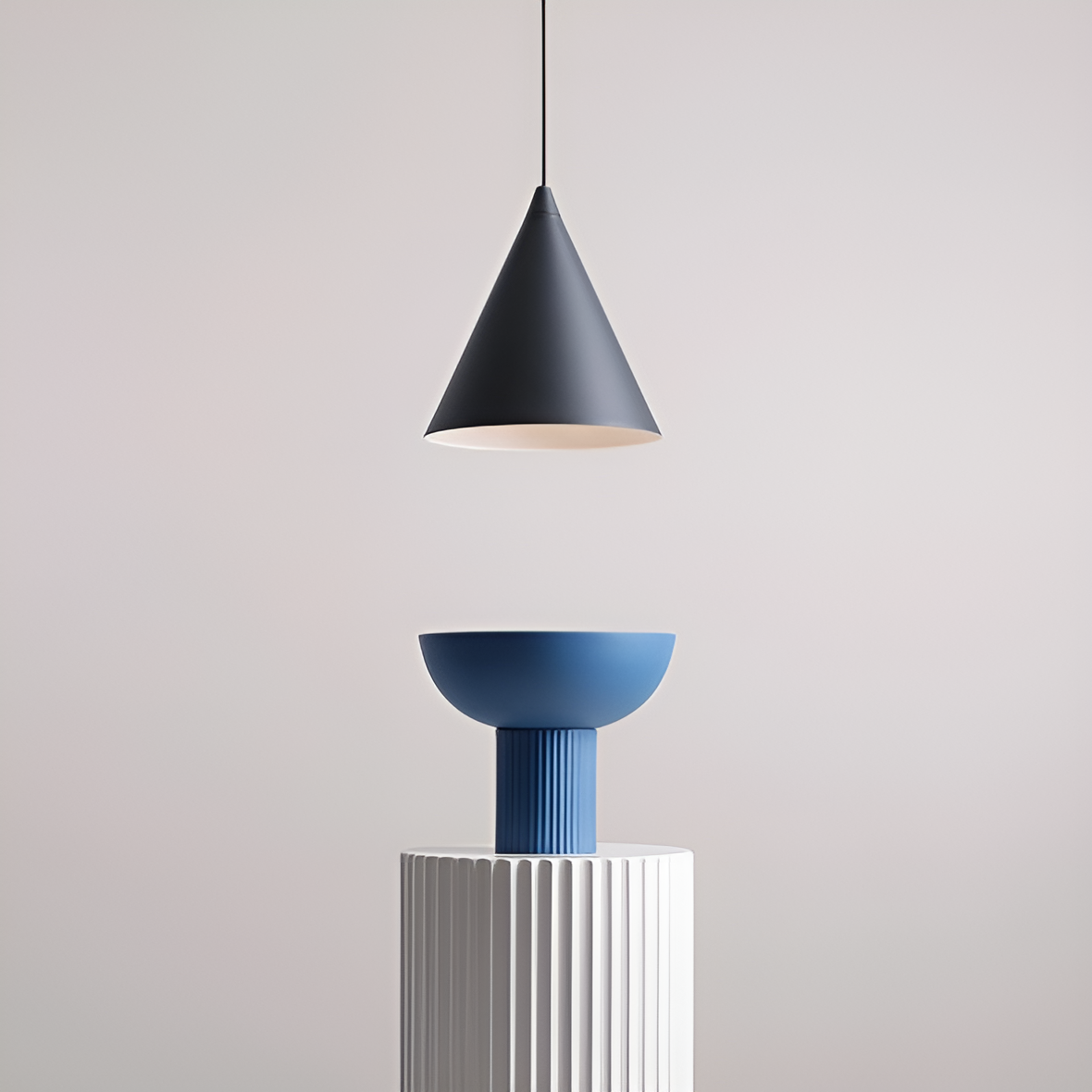 Lampa wisząca FORM czarny
