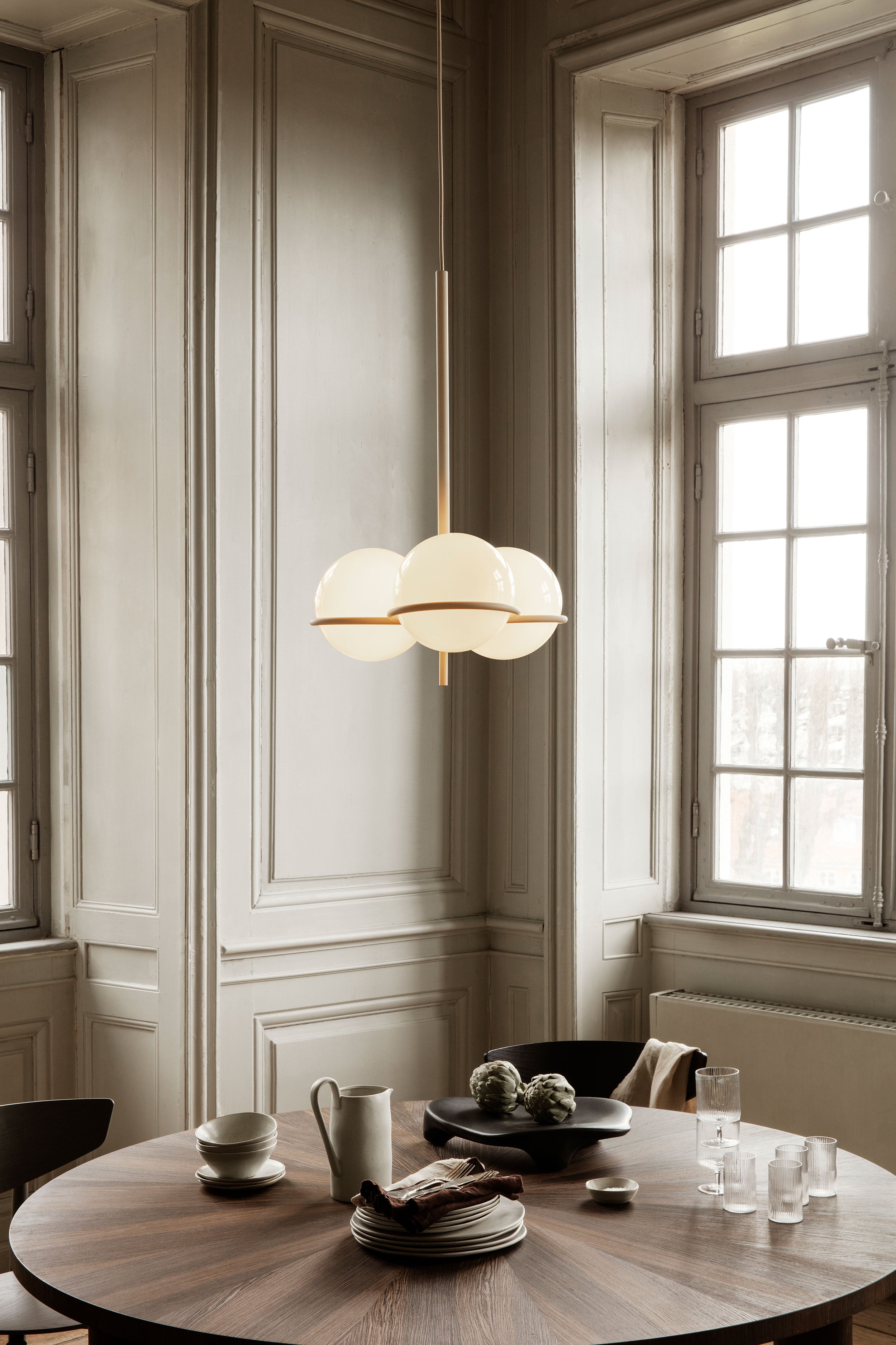 Lampa wisząca ERA kremowy