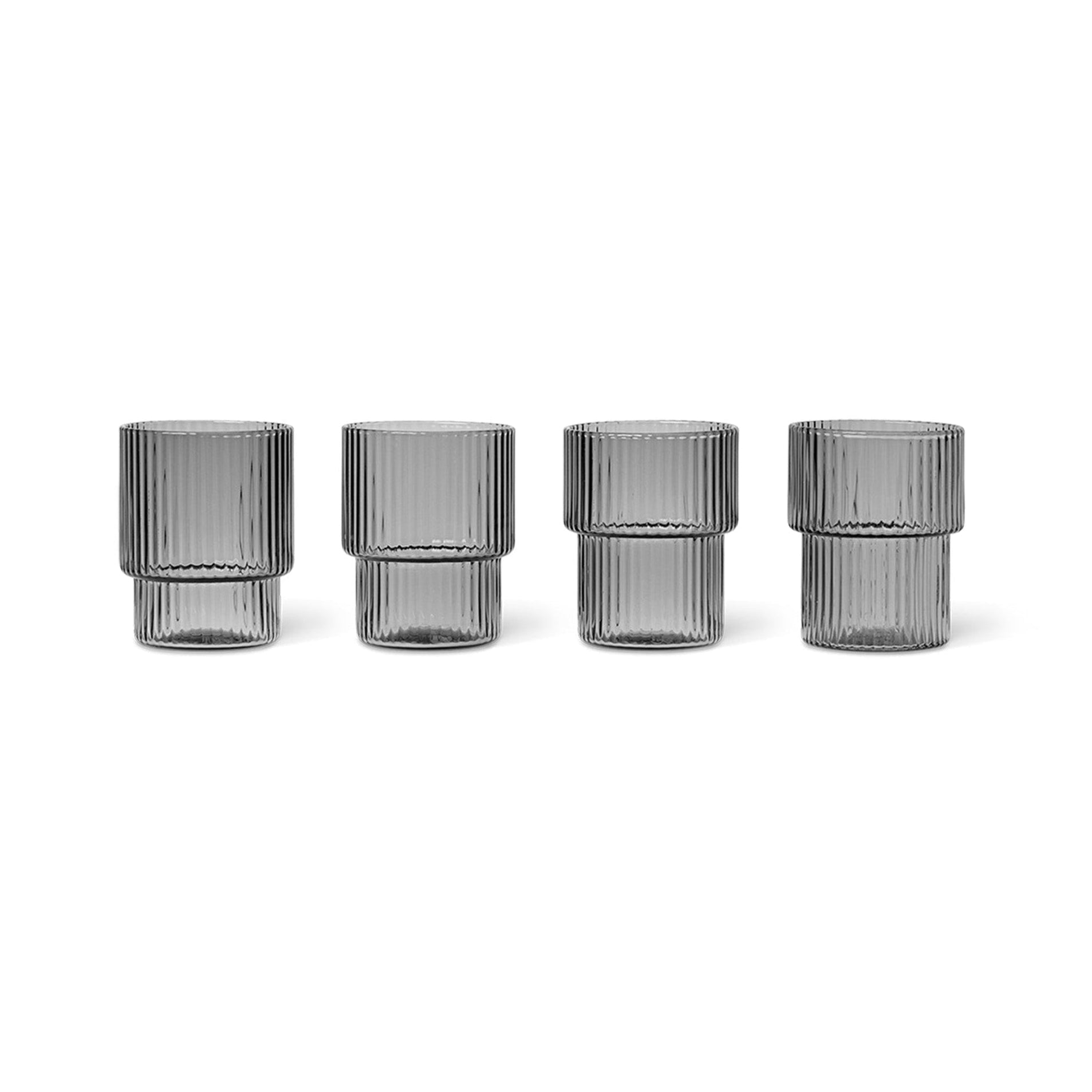 RIPPLE Set of Smoky Glasses