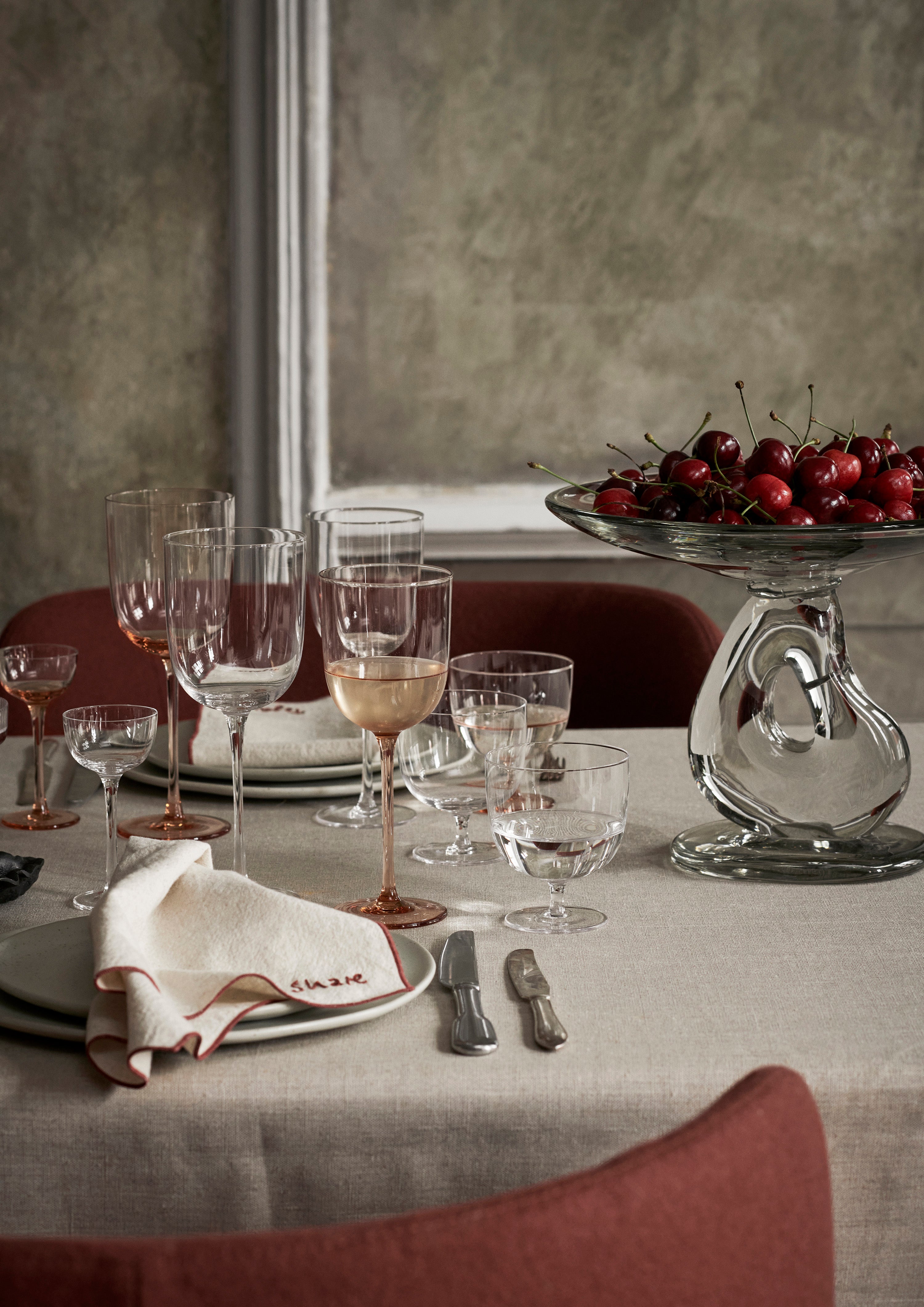 Servietten-Set OCCASION sandfarben