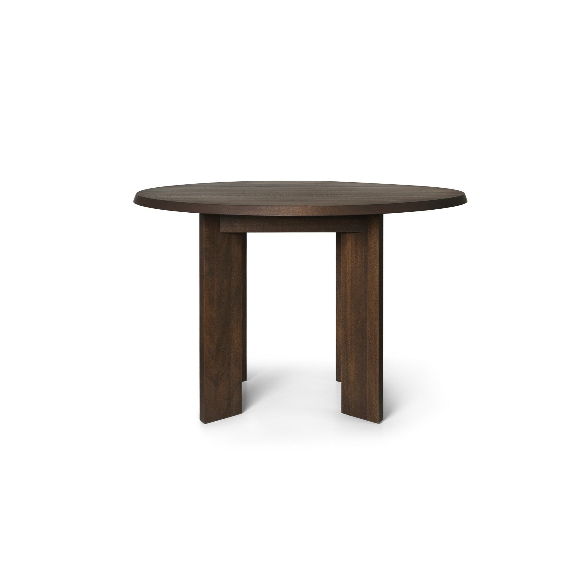 Stół okrągły TARN ciemny buk