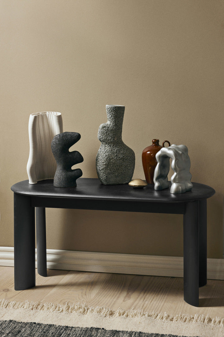 MORF SCULPTURE decoration brushed aluminum