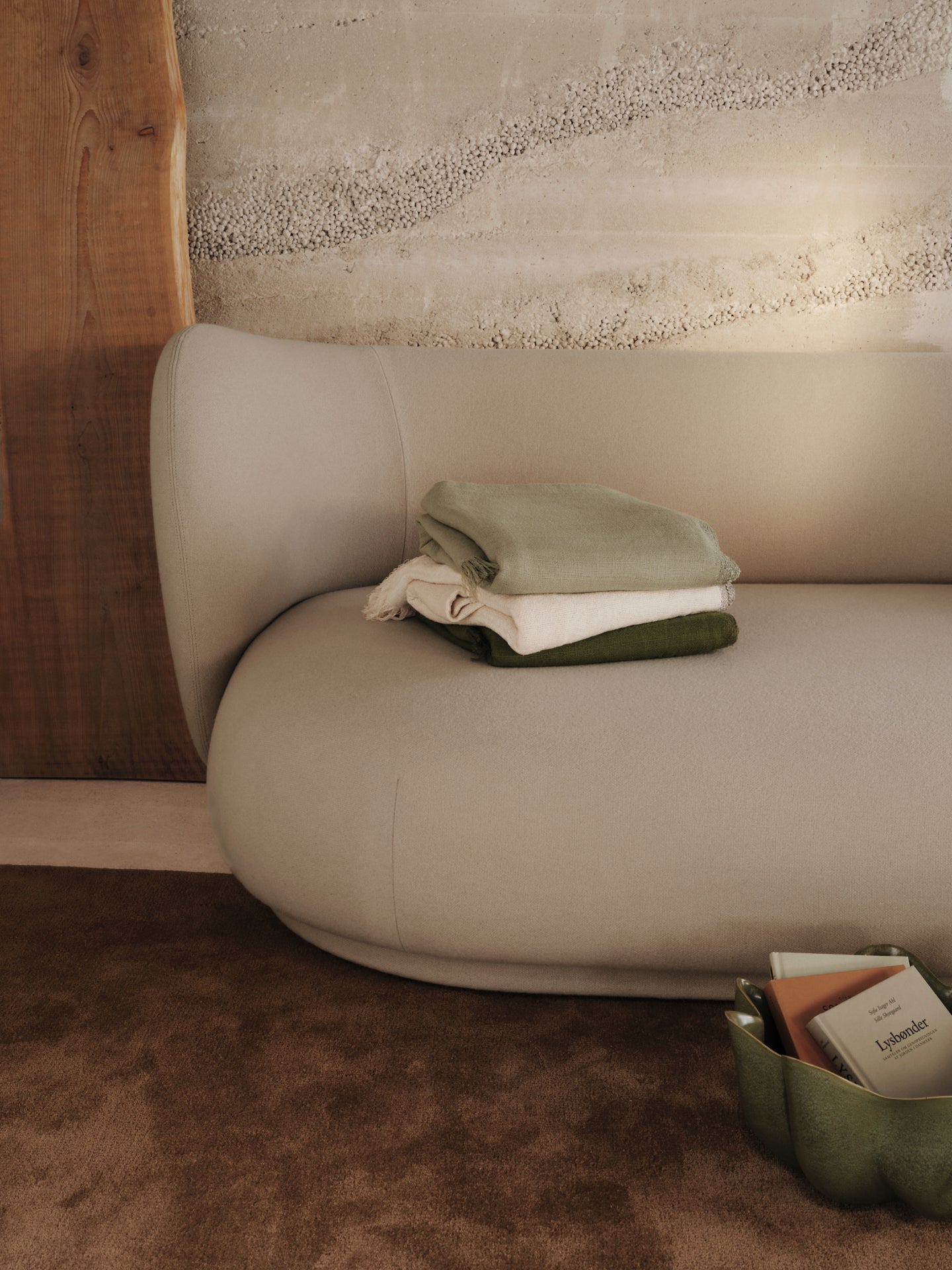 Rico Lounger sofa upholstered