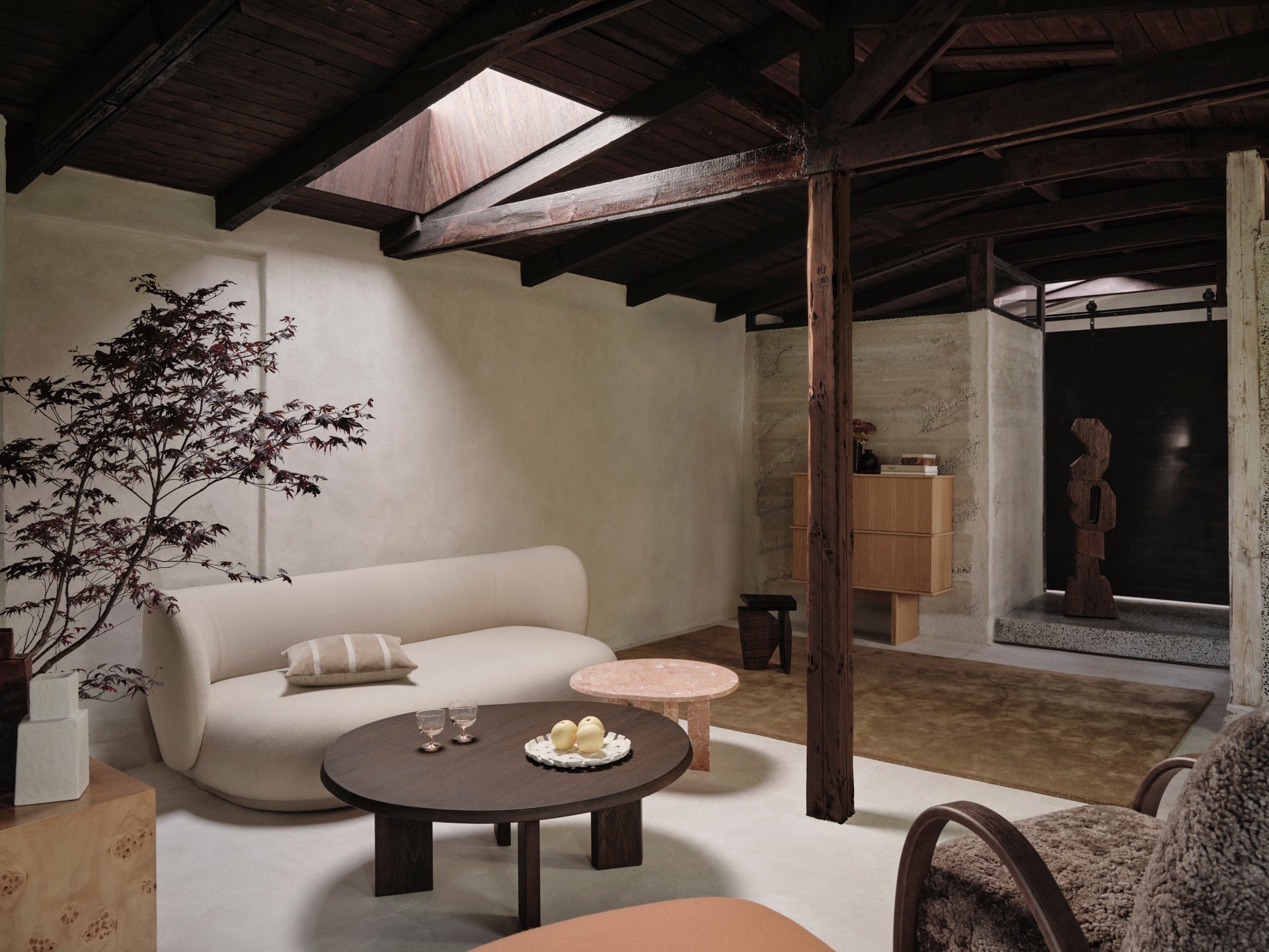 Rico Lounger sofa upholstered