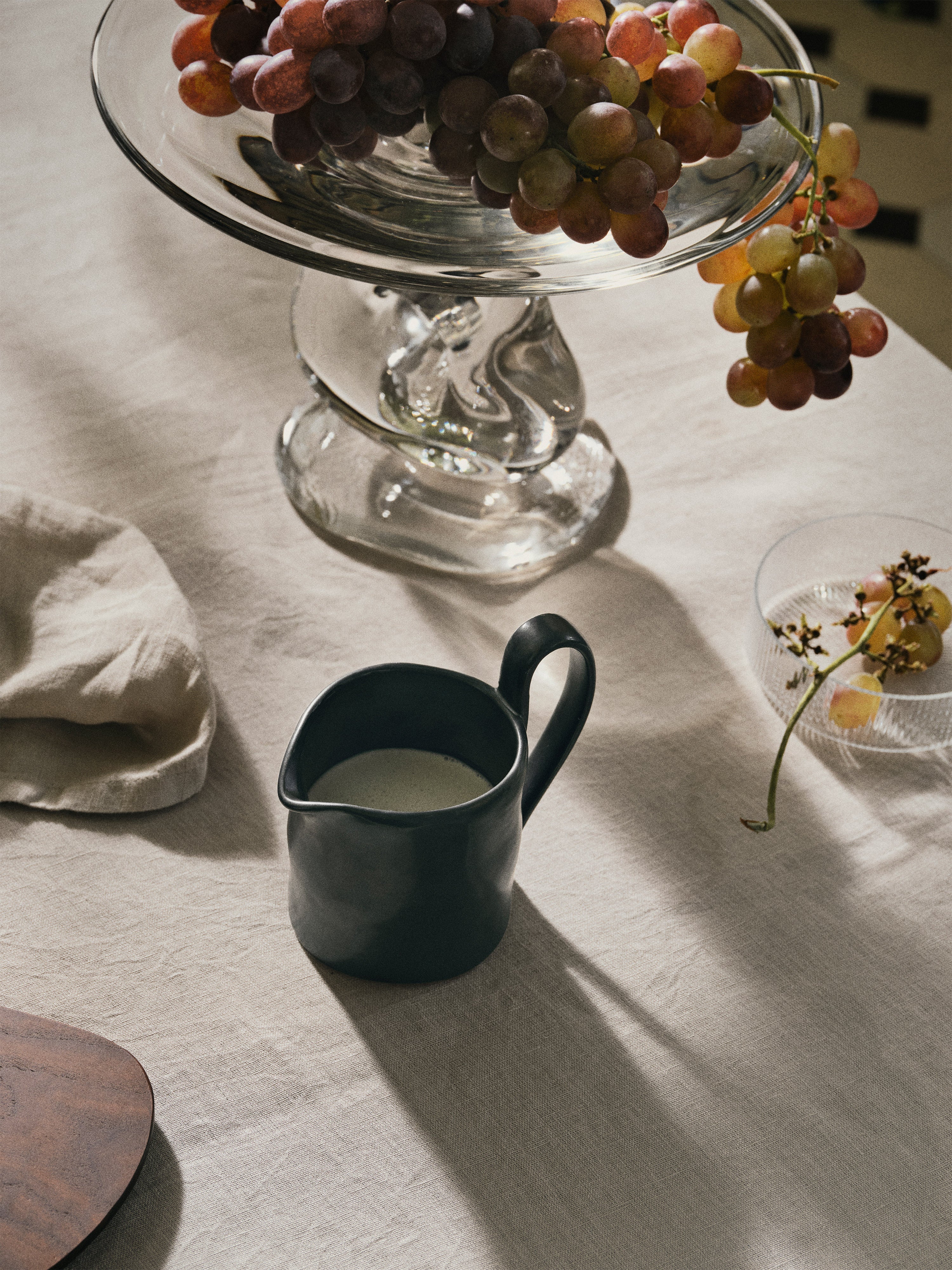 Milchkanne FLOW schwarz