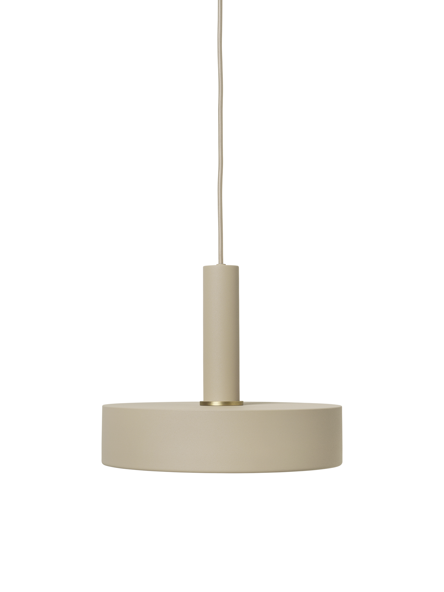 Collect record beige lampshade