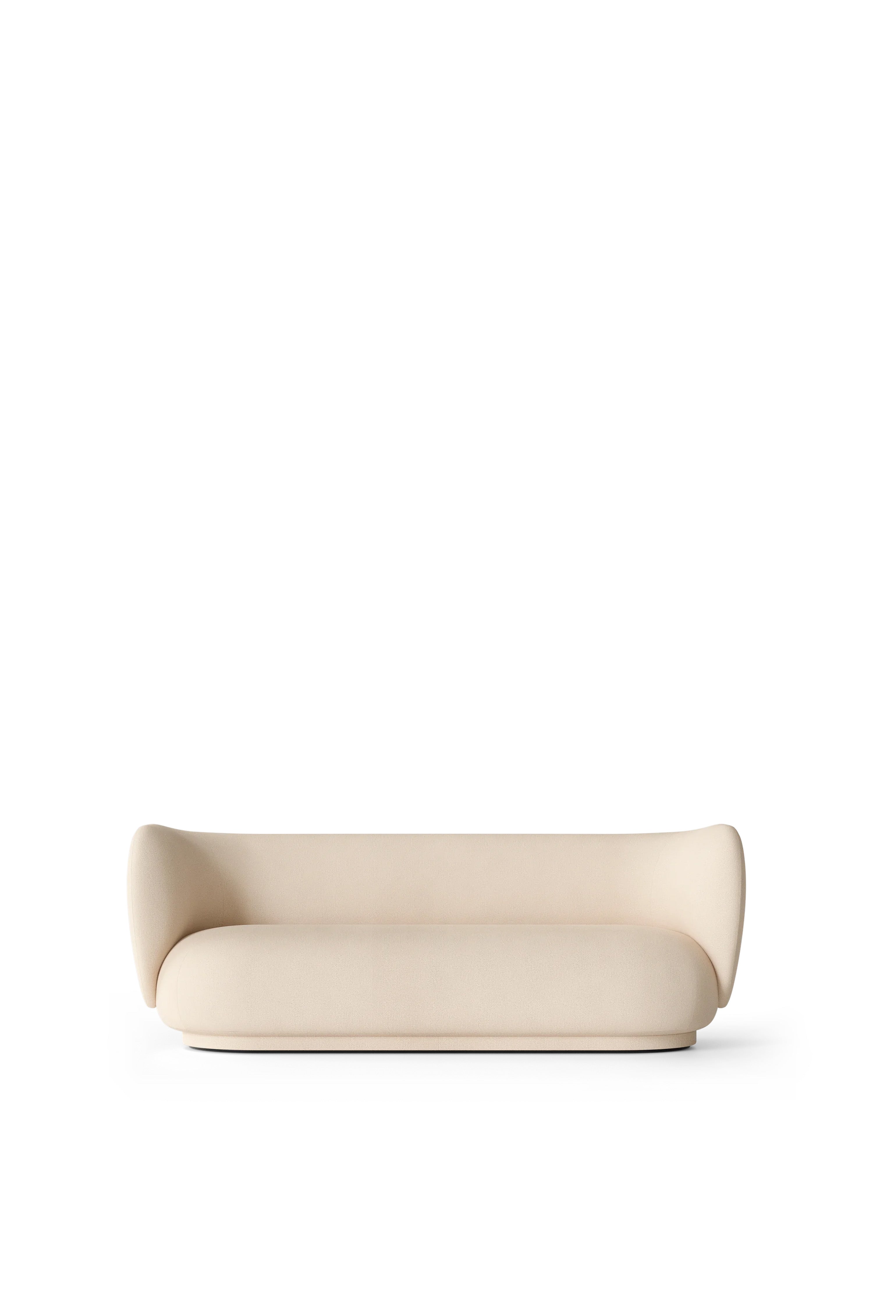 Rico upholstered 3-person sofa