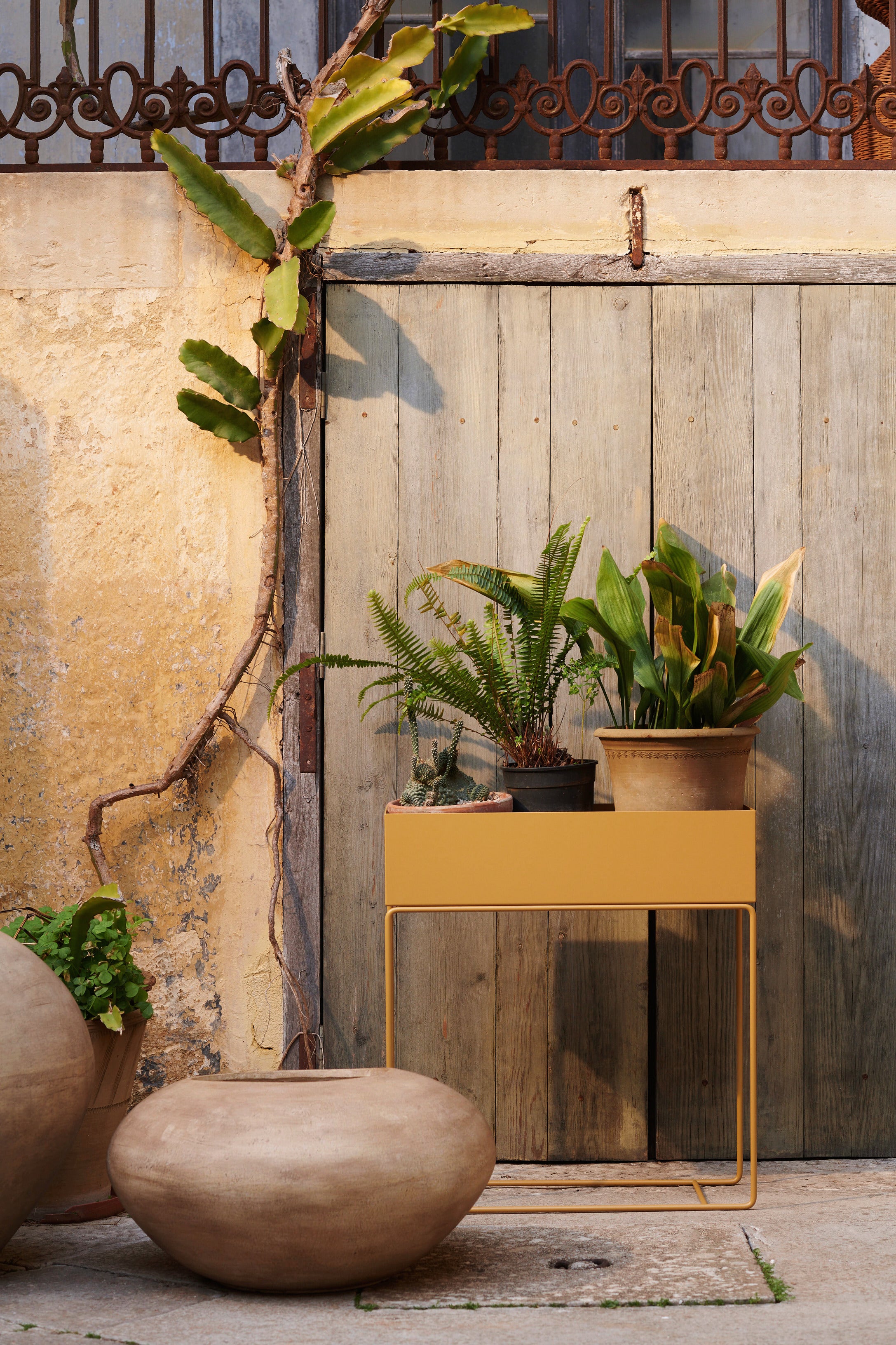 Konsola PLANT BOX czarny