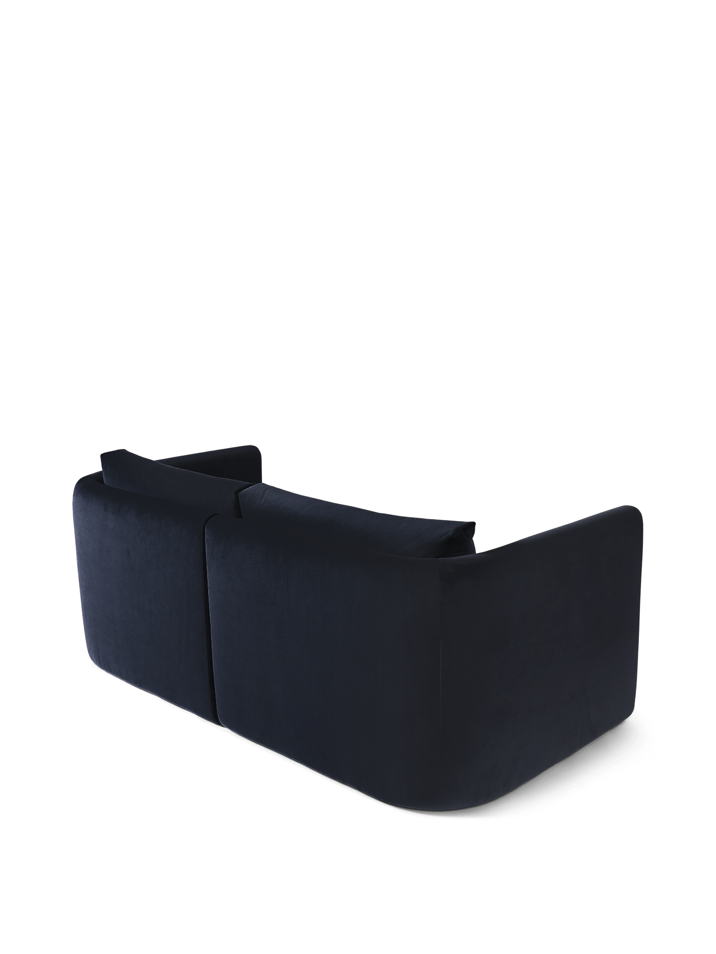 Sofa modułowa DASE - element lewostronny Rich Velvet granatowy