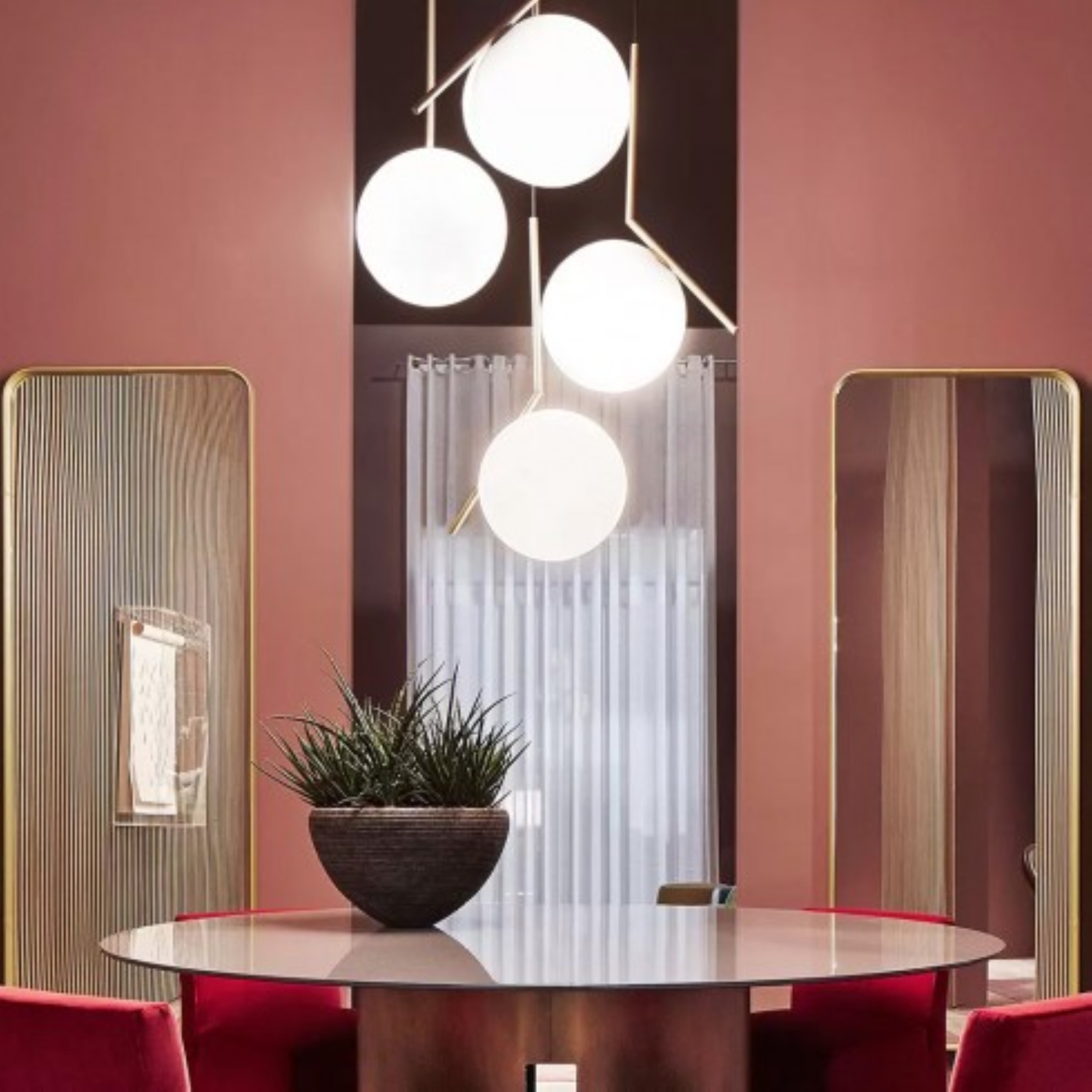 Lampa wisząca IC LIGHTS 3 mosiężny