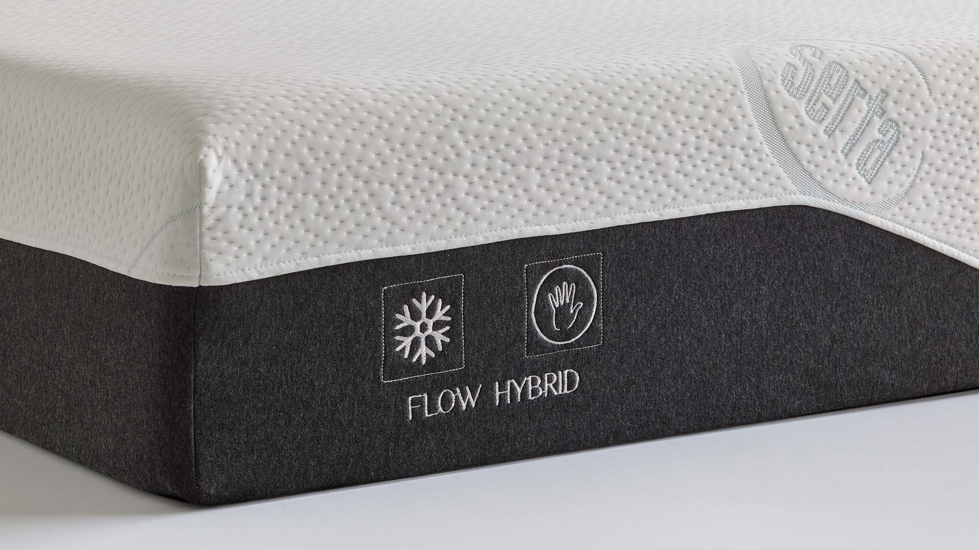 FLOW HYBRID spring-foam mattress