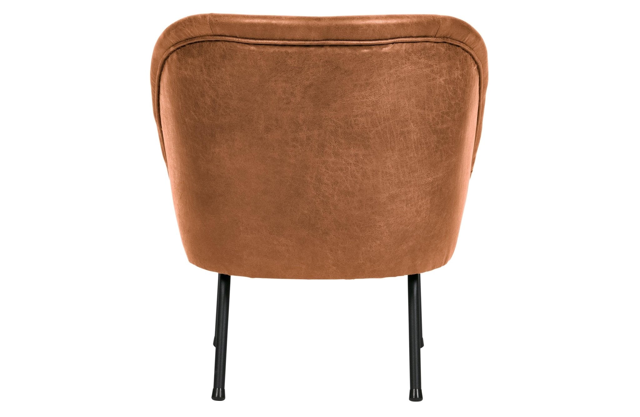 Fotel skórzany VOGUE koniakowy Be Pure Eye on Design