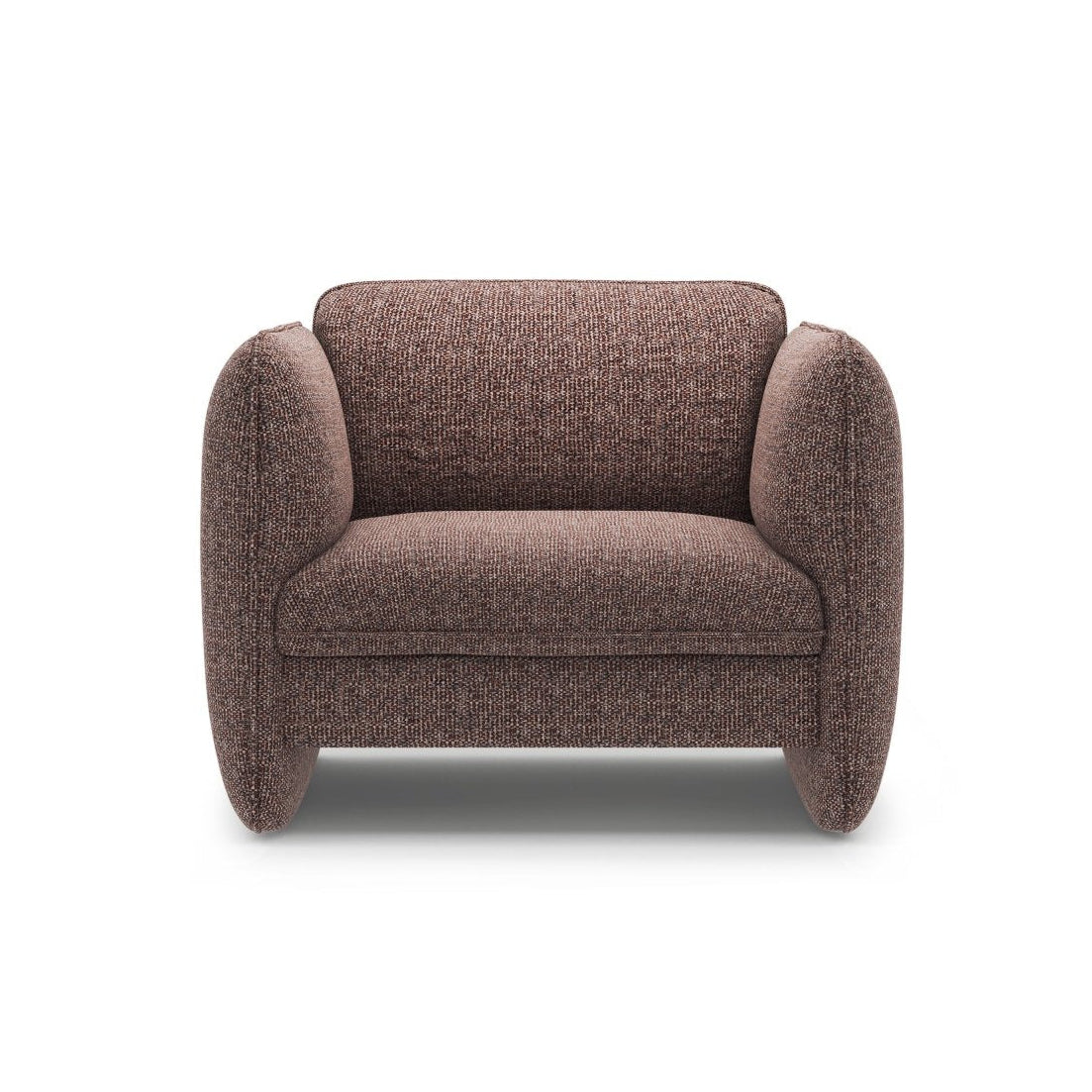 GEORGIA armchair brown chenille