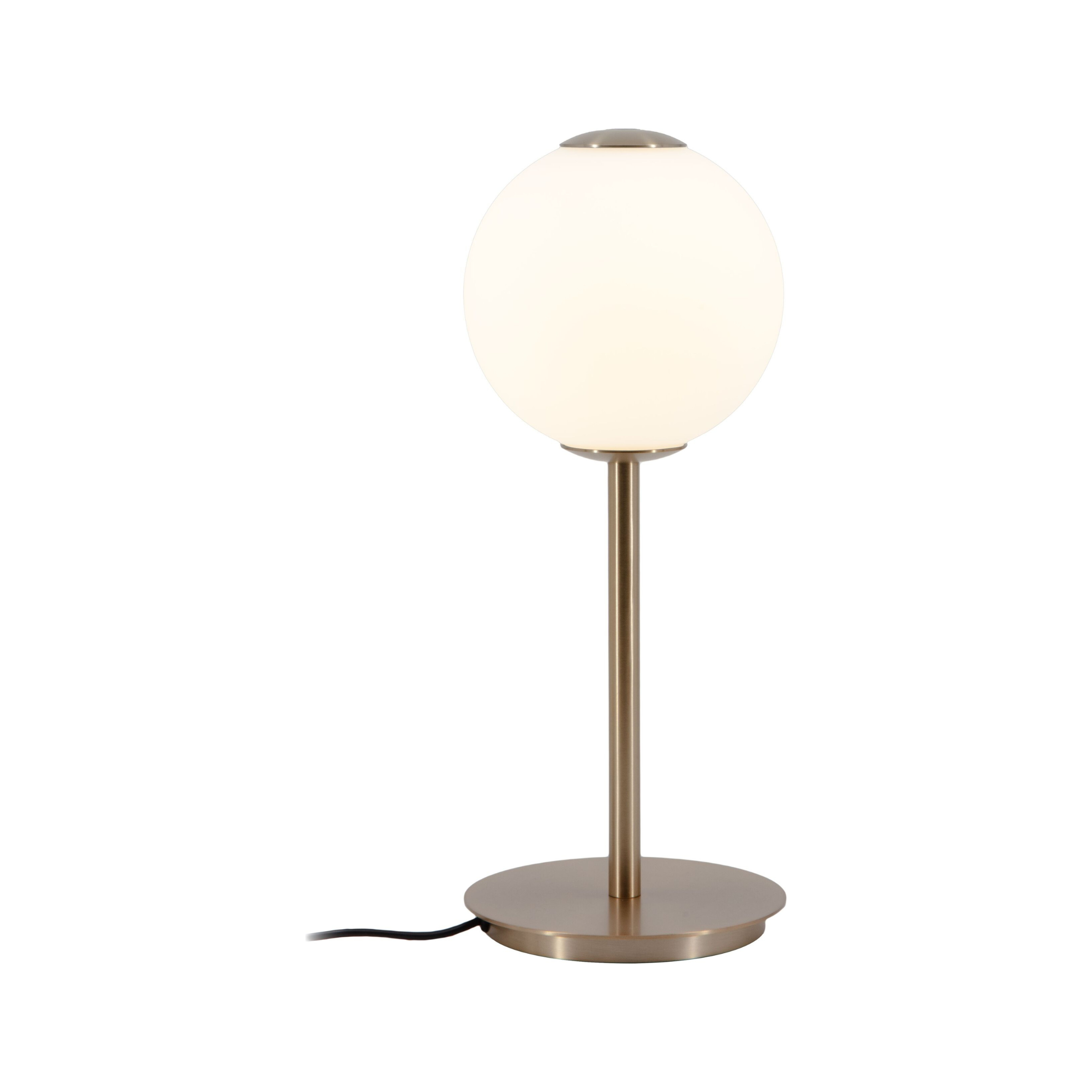 Lampa stołowa AUDREY biały ze złotą wstawką