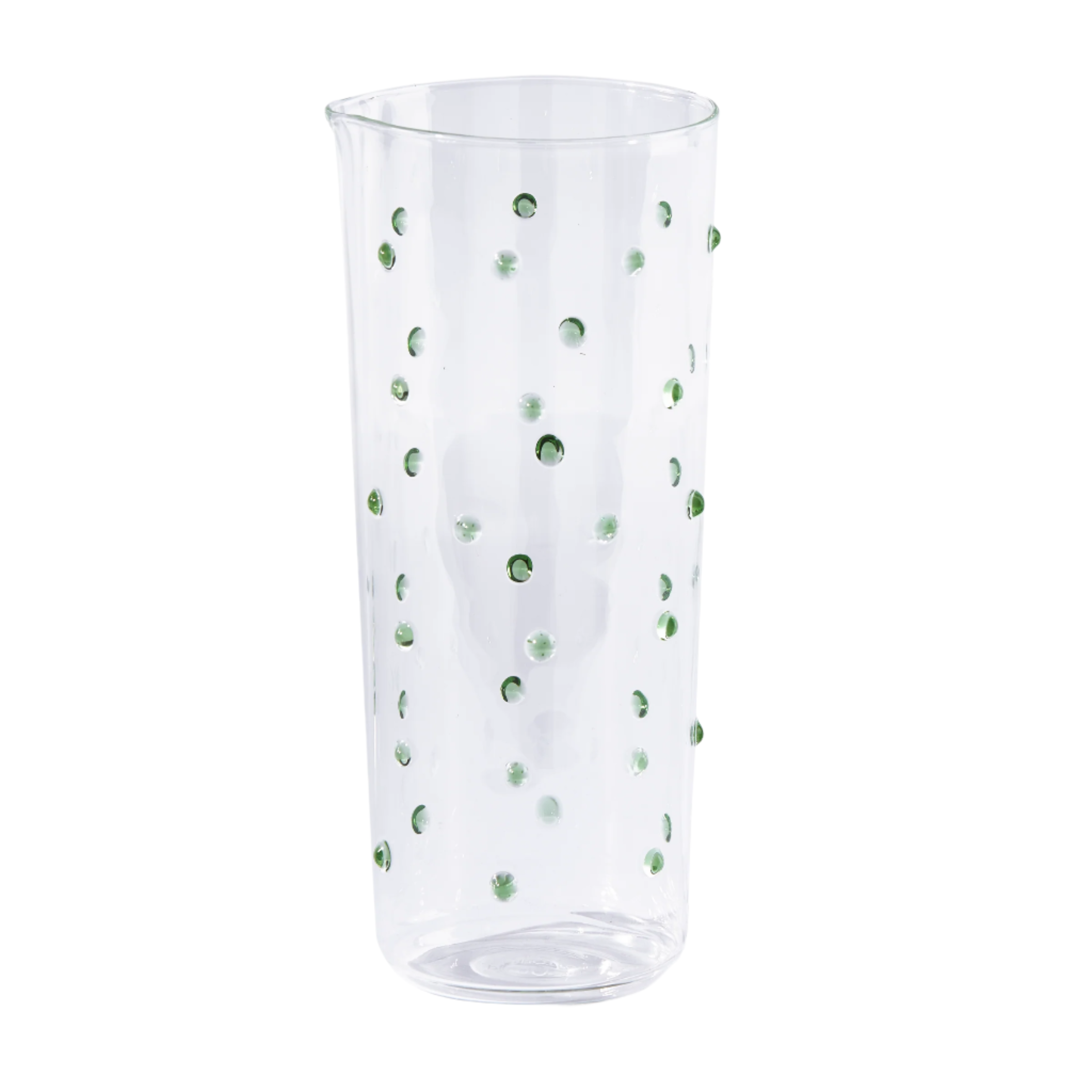 Olive glass jug NOB