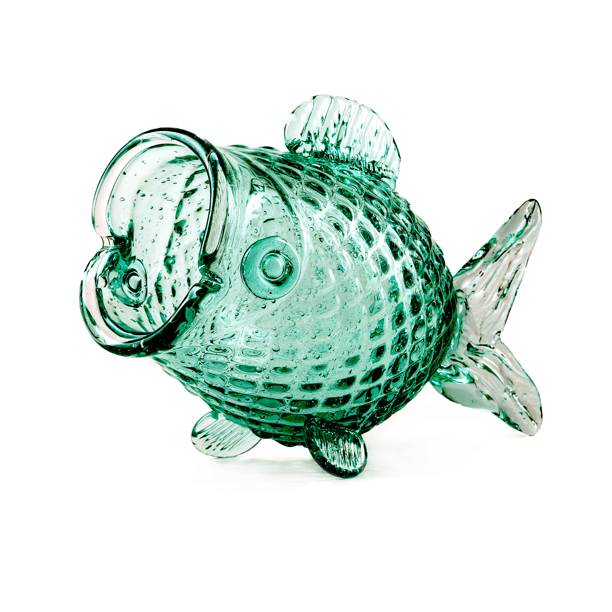 Pojemnik FAT FISH zielone szkło