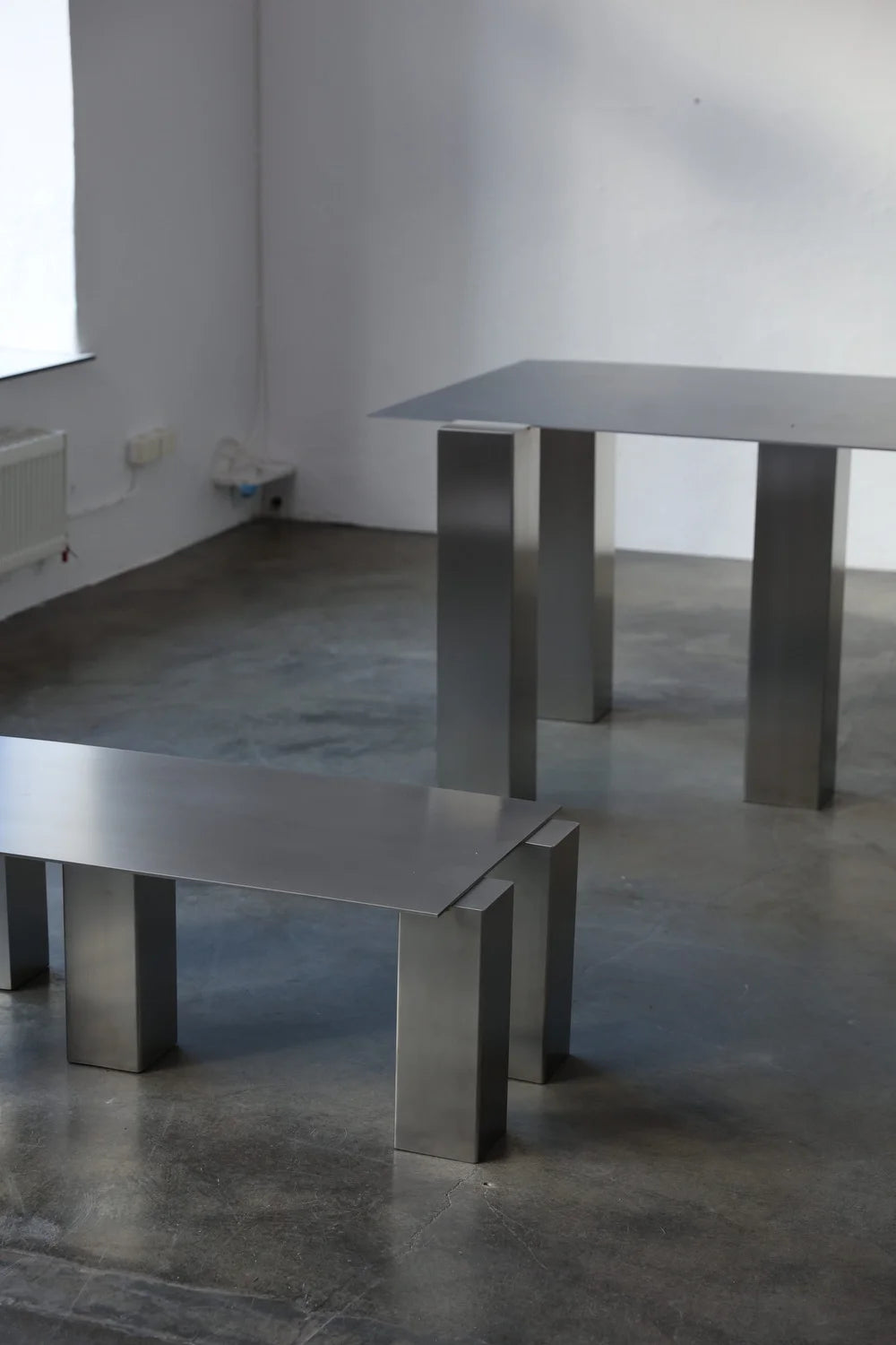 Stolik kawowy ATRIUM stalowy