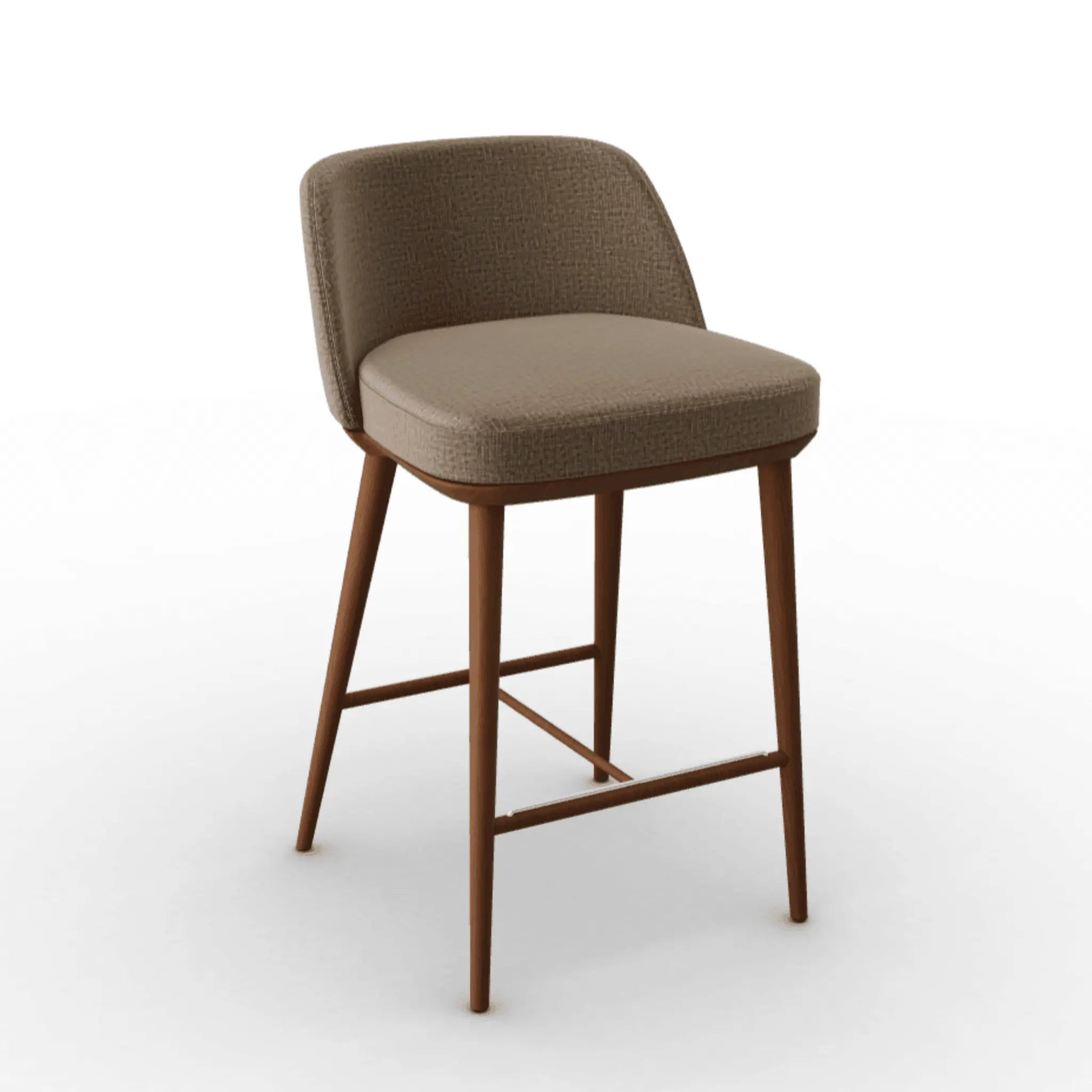 Hoker FOYER melanż brązowy Calligaris drewniana orzech włoski Eye on Design