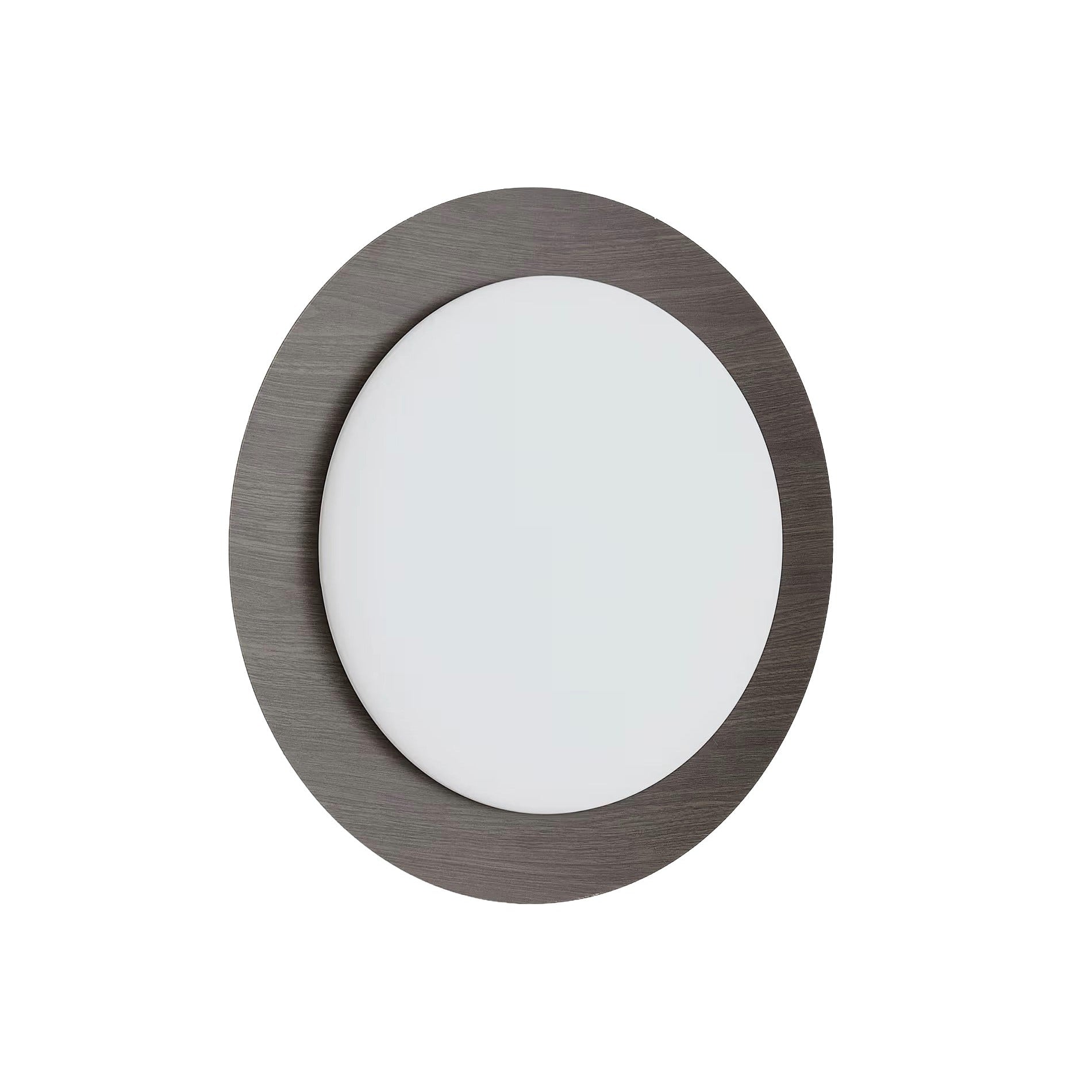 Plafon NOVAE ciemnobrązowa stal z efektem drewna