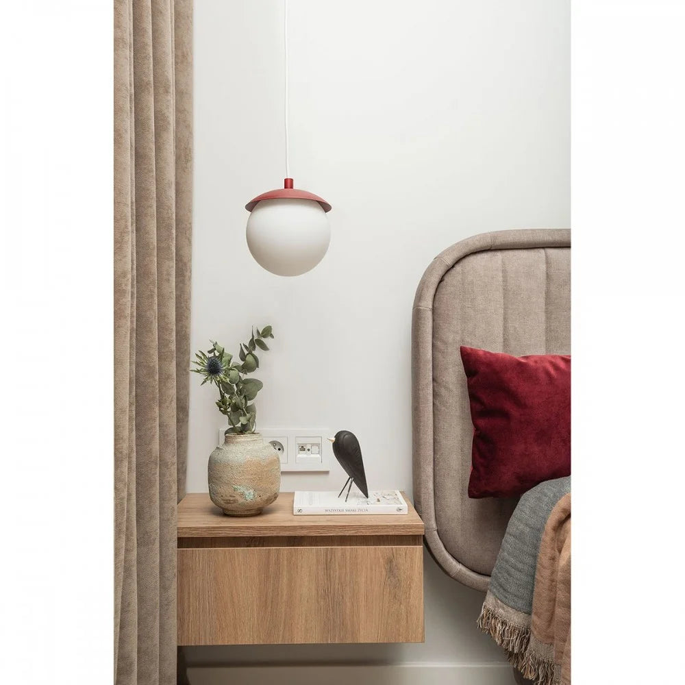 Lampa wisząca KUUL burgundowy