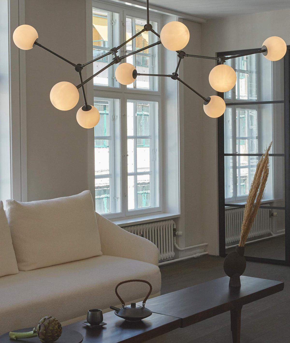 Lampa wisząca DROP BULP szary