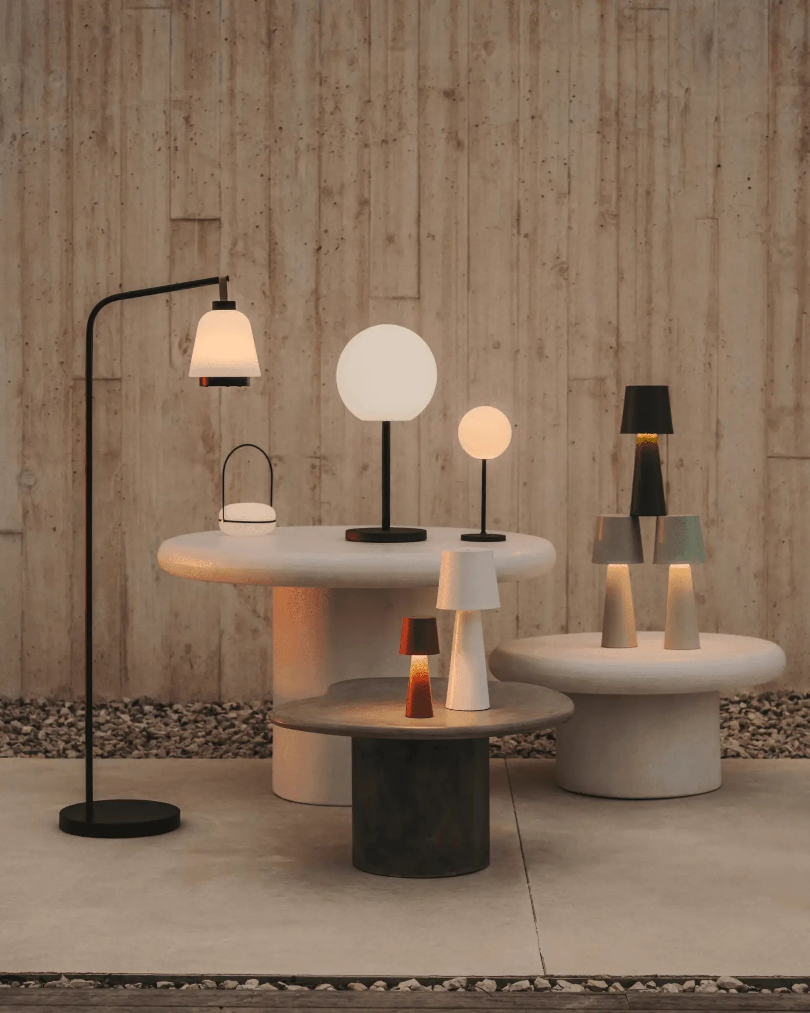 Lampa akumulatorowa zewnętrzna ARENYS zielony – Kave Home