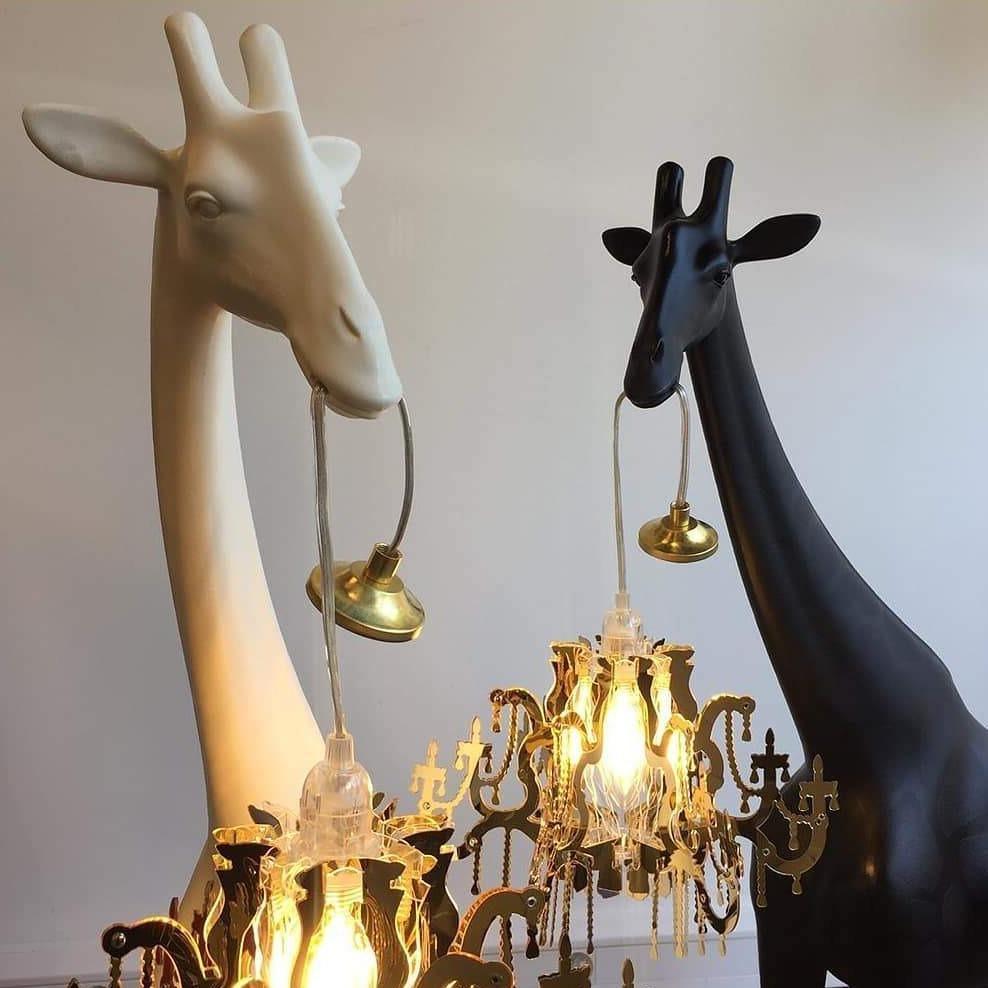 Lampa GIRAFFE IN LOVE XS biała Qeeboo Eye on Design