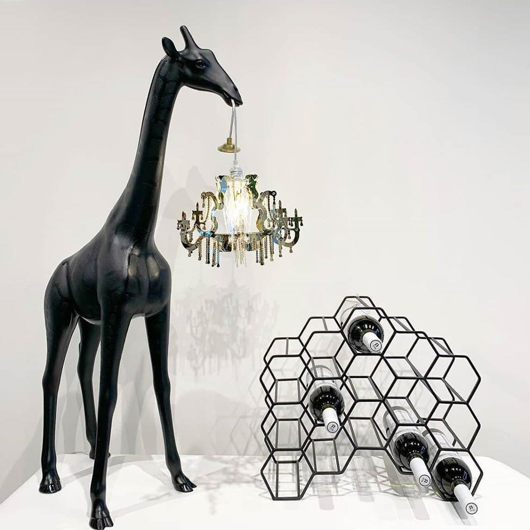 Lampa GIRAFFE IN LOVE XS czarny Qeeboo Eye on Design