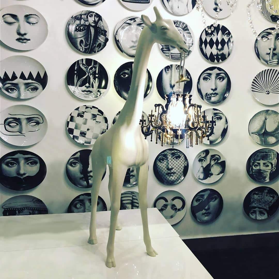 Lampa GIRAFFE IN LOVE XS czarny Qeeboo Eye on Design