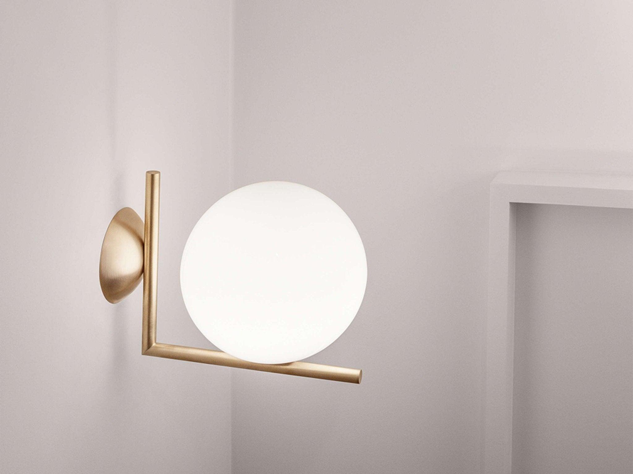 Kinkiet IC LIGHTS mosiężny – Flos