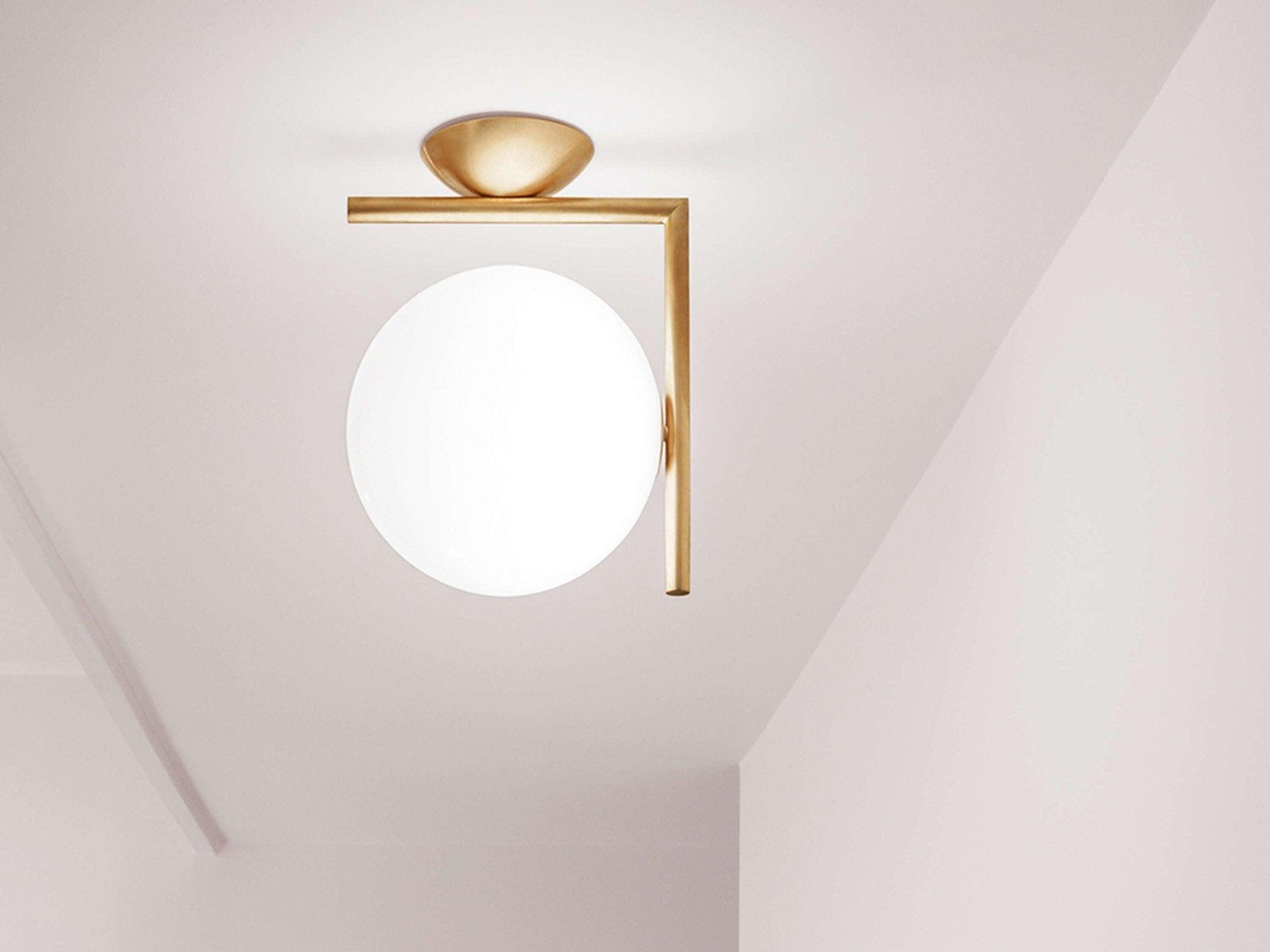 Kinkiet IC LIGHTS mosiężny – Flos